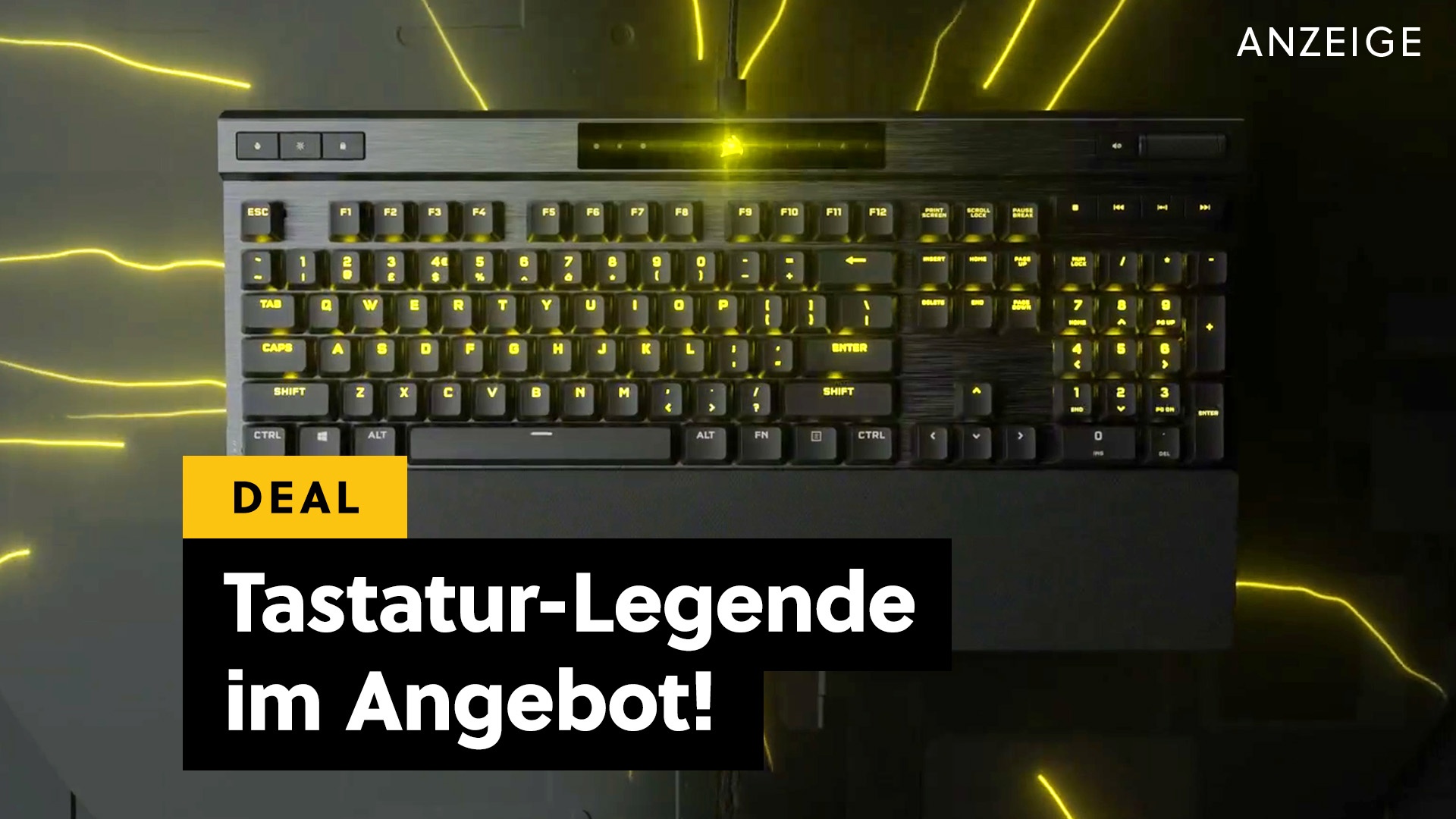 Corsairs Spitze der Tastatur-Nahrungskette ist auf Amazon mächtig reduziert – um ein Haar hätte ich sie mir selbst gekauft!