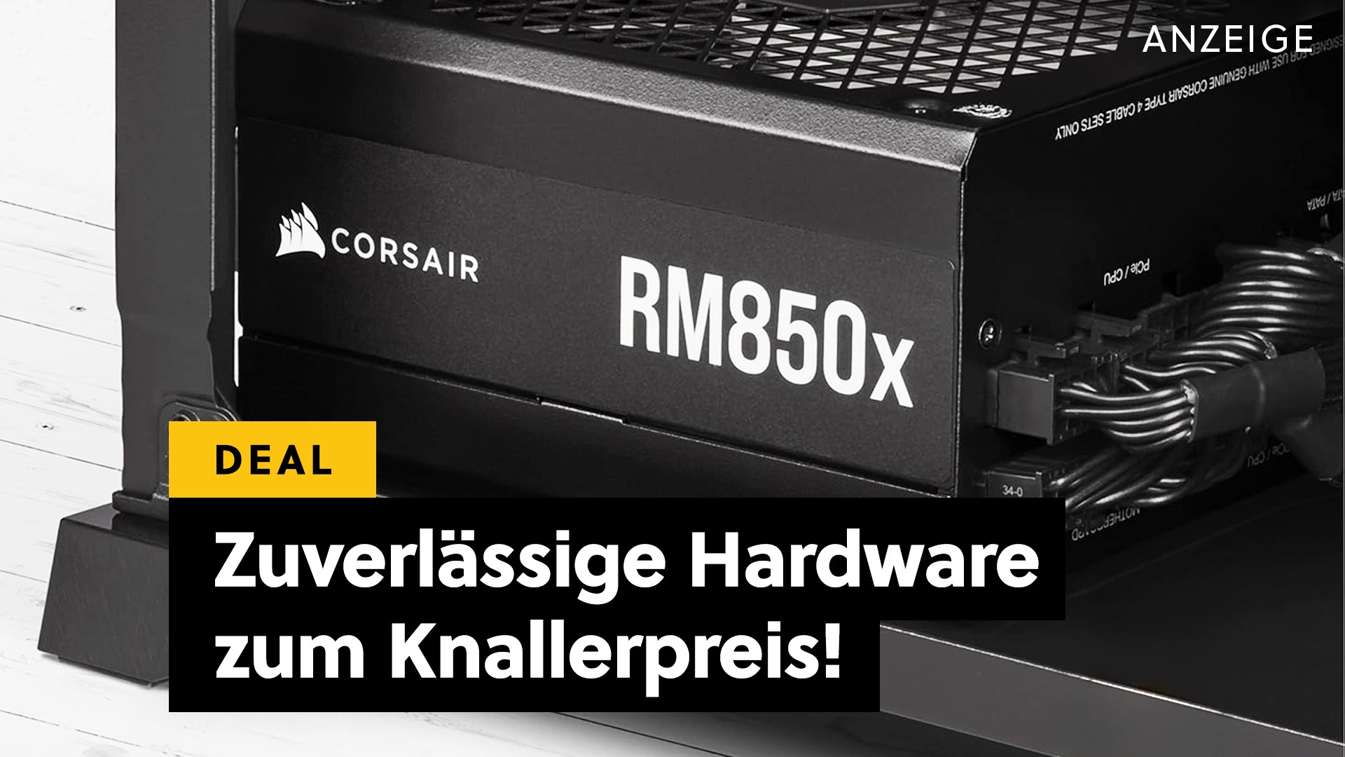 Deals: Corsair - Extrem beliebtes Netzteil für euren PC im Angebot [Anzeige]