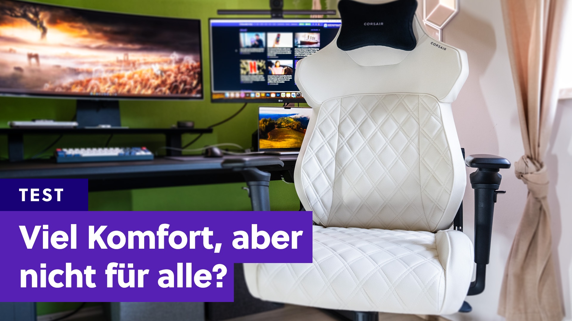 Ein neuer Gaming-Stuhl bietet zwei Komfort-Features, die ich nie mehr missen möchte