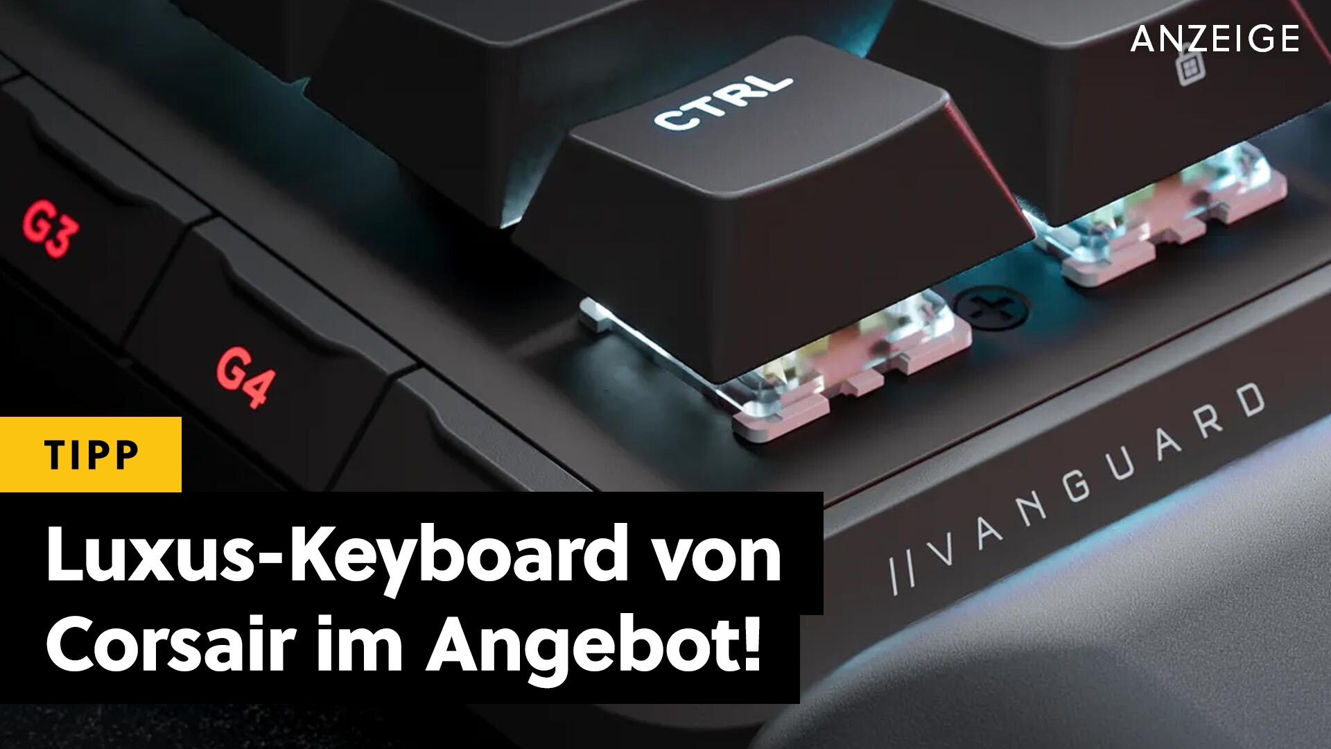 Deals: Corsair Vanguard PRO 96 - Magnetisch-Mechanische Tastatur mit Hall-Effekt im Angebot! [Anzeige]