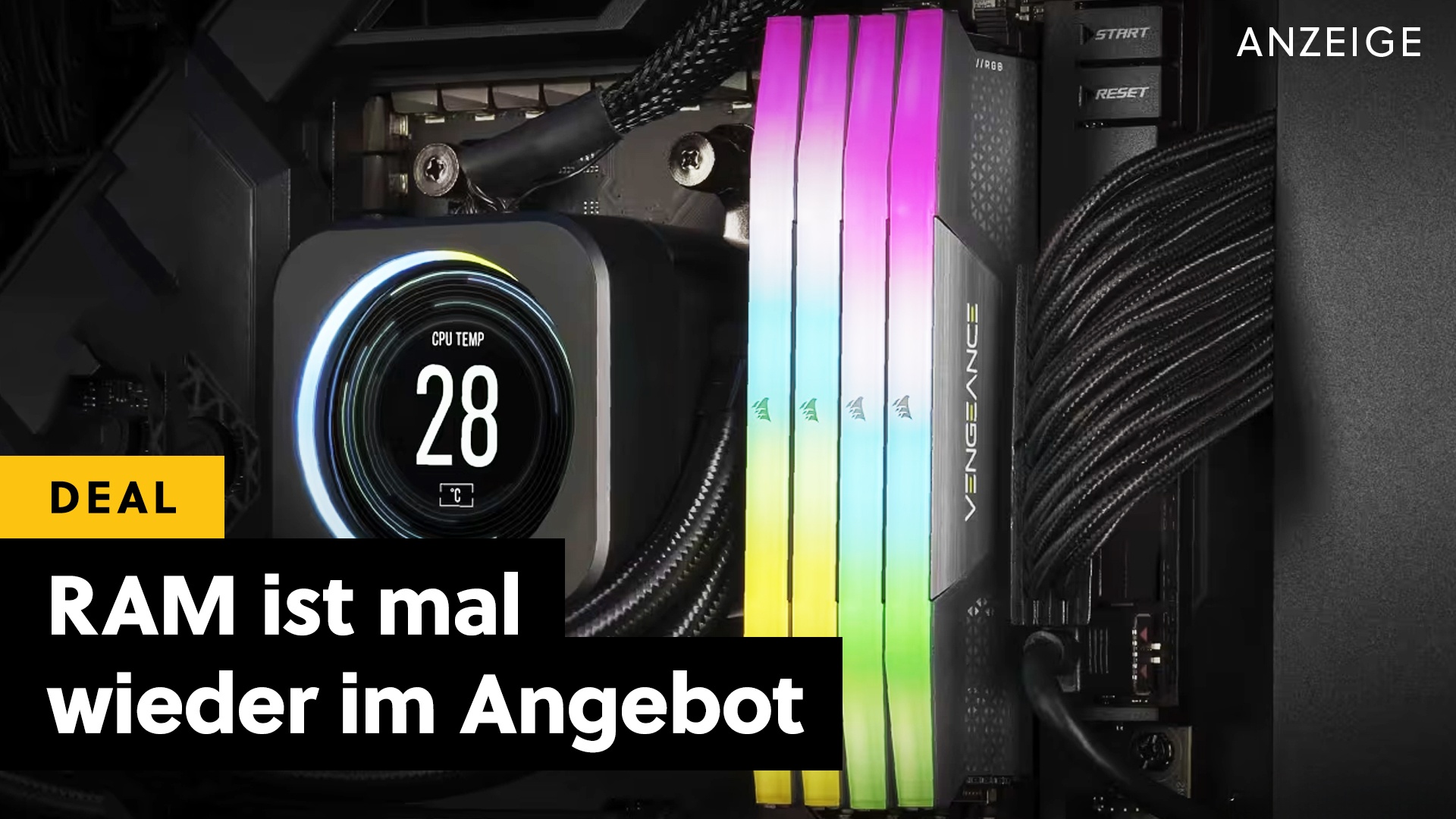 Deals: Hardwarekrise - Dieses Angebot ist ein Lichtblick für Arbeitsspeicher [Anzeige]