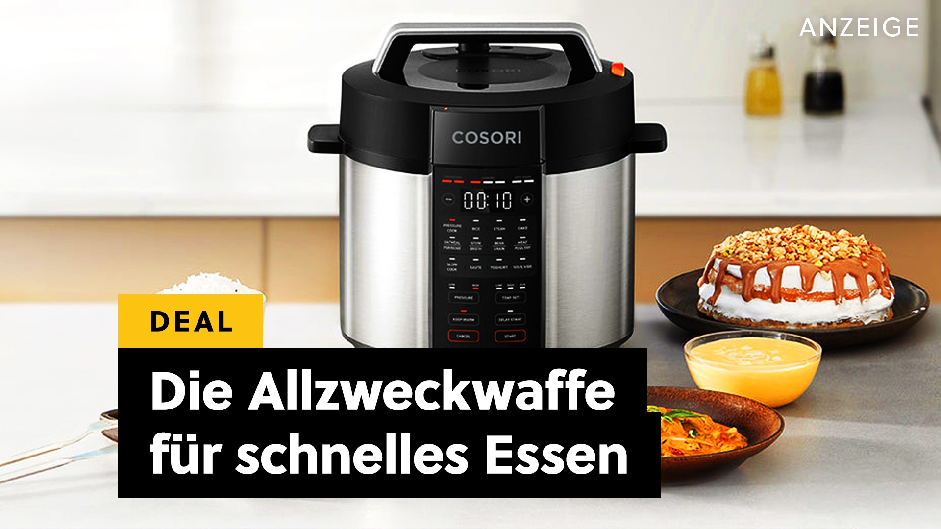 Deals: Schnellkochtopf - Mit diesem Gerät kann selbst ich leckeres Essen zubereiten [Anzeige]
