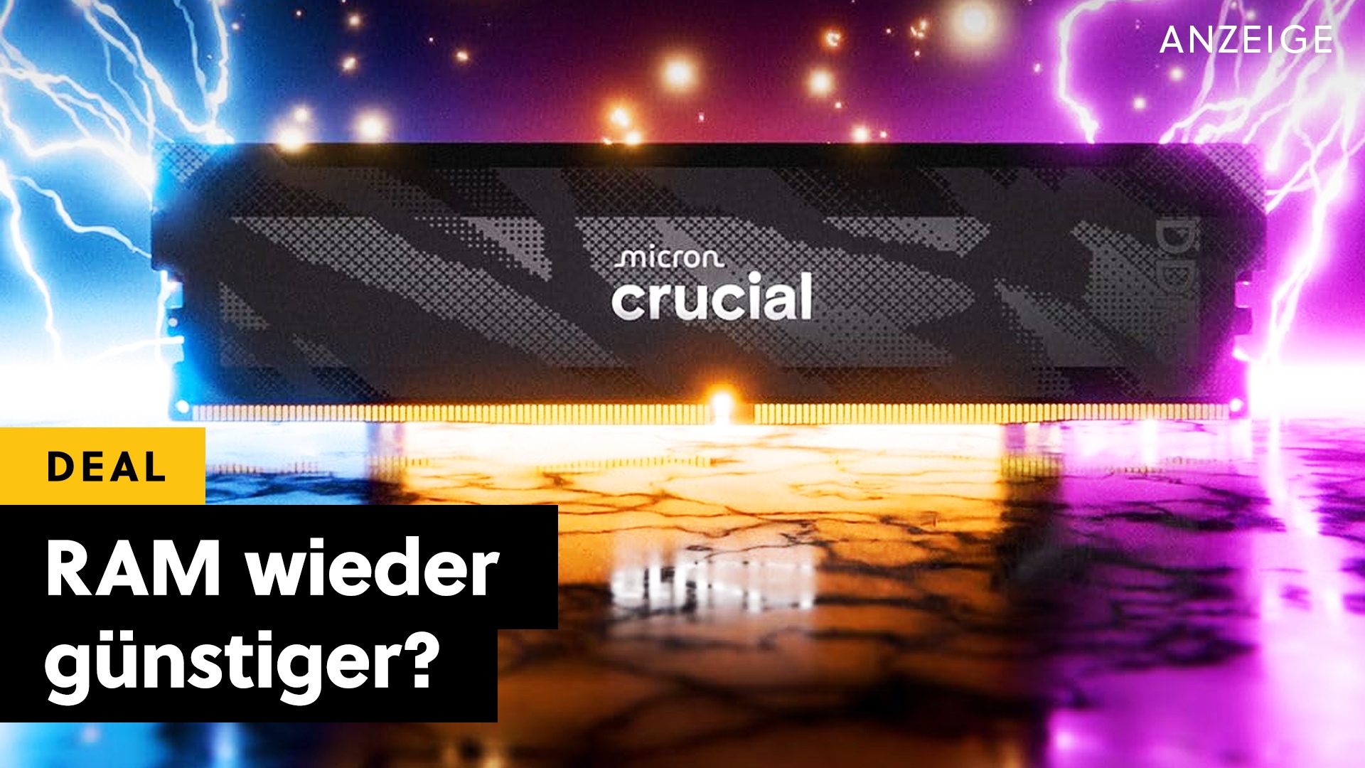 Deals: RAM-Krise - Auf Amazon gibt es einen kleinen Lichtblick im Angebot [Anzeige]