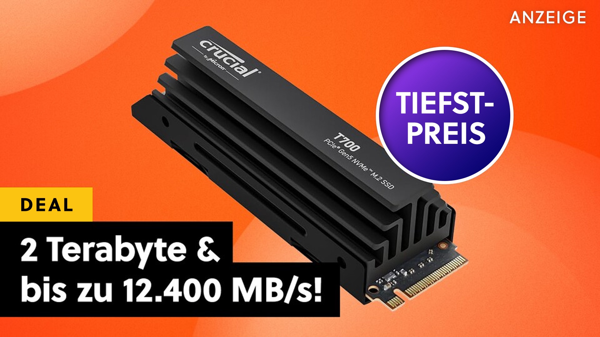 Nicht mal mehr der halbe Preis: Eine der schnellsten NVMe SSDs überhaupt ist jetzt so günstig wie noch nie bei Amazon!