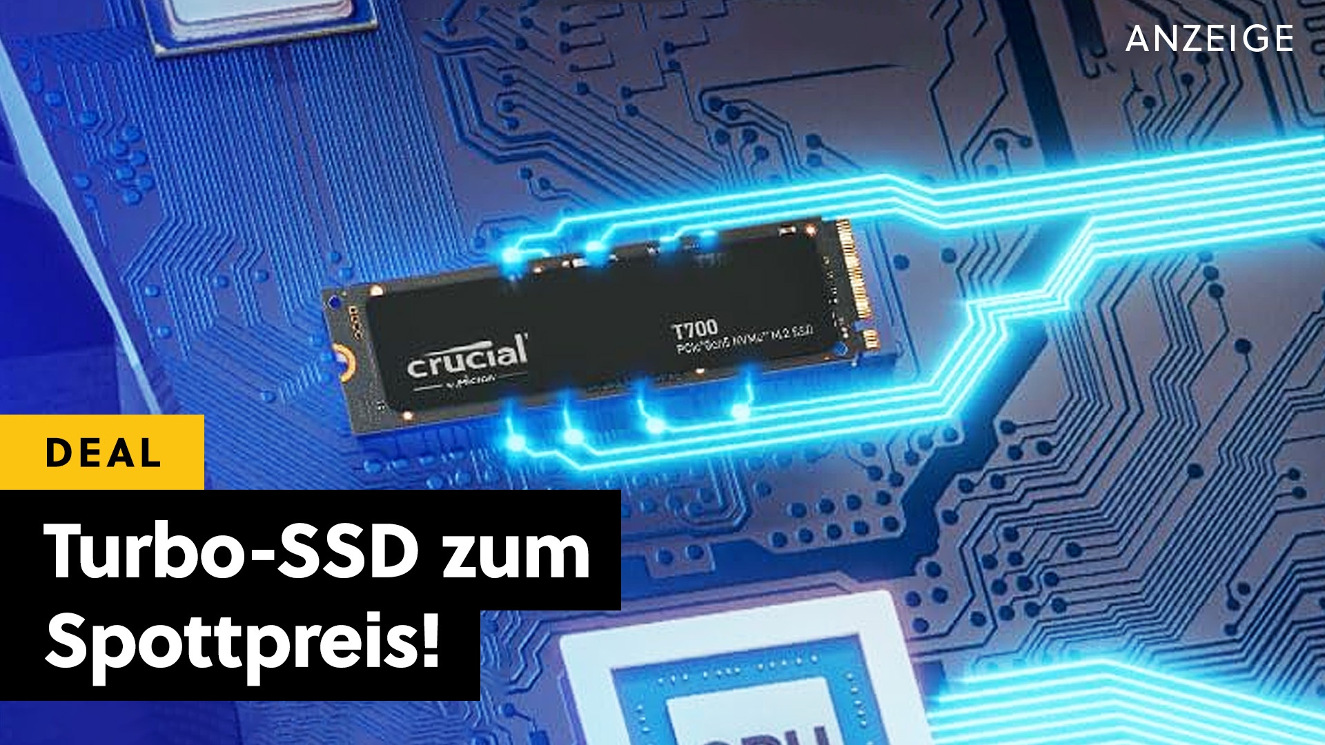 Deals: Crucial SSD - Der Usain Bolt der Speichermedien ist im Angebot [Anzeige]