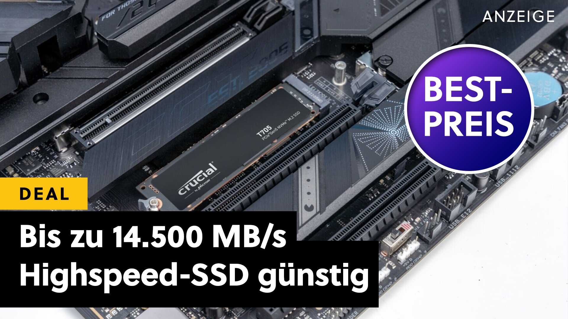 Deals: Marken-SSD günstig - 2026 spielen die Preise verrückt: Highend-SSD mit 2TB ist günstiger als langsame Mittelklasse [Anzeige]