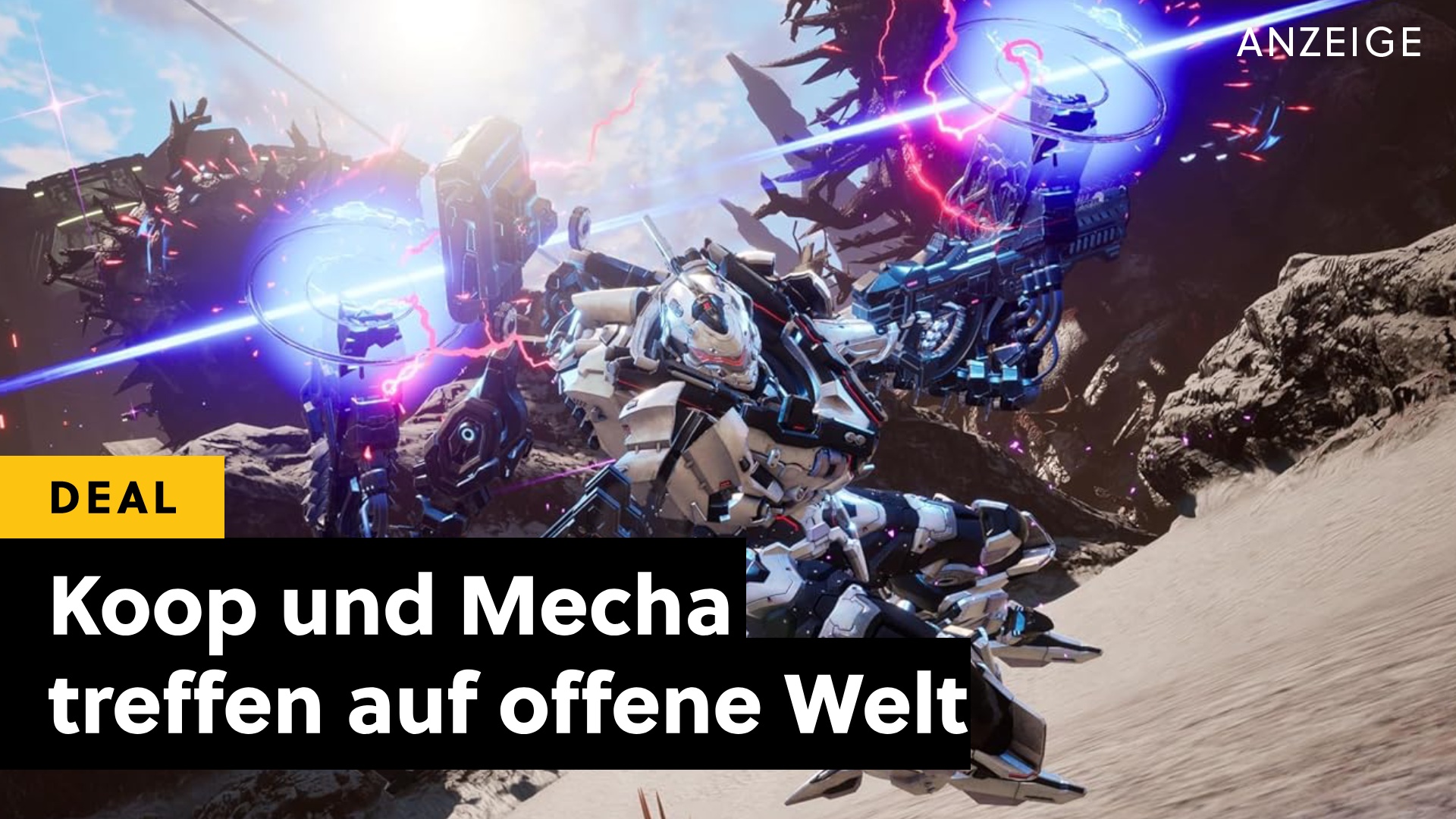Mecha, Koop und Open-World - Diese Mischung gibt es nicht nur, sie ist gerade sogar günstig! [Anzeige]