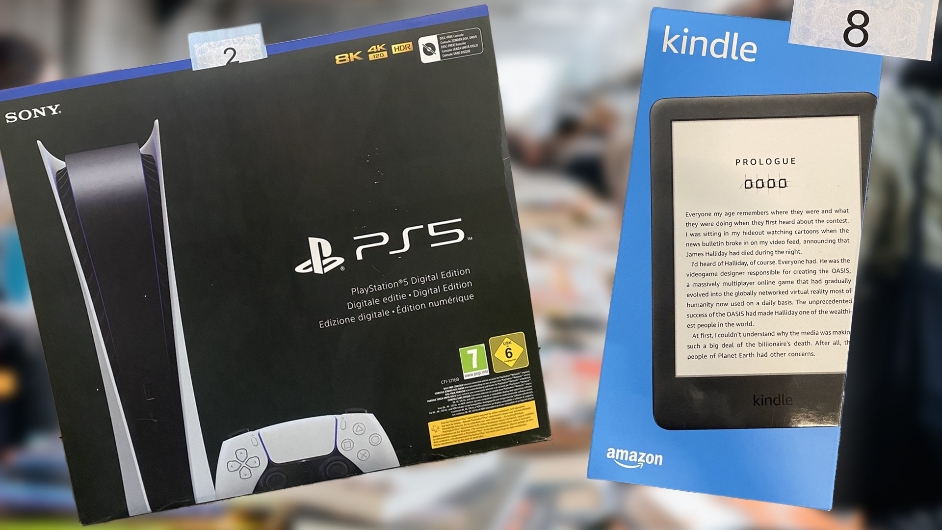 #PlayStation 5, iPhone 12 Pro, Amazon Kindle – und Kisten voller DVDs. Unglaubliche Billig-Aktion mitten in Deutschland