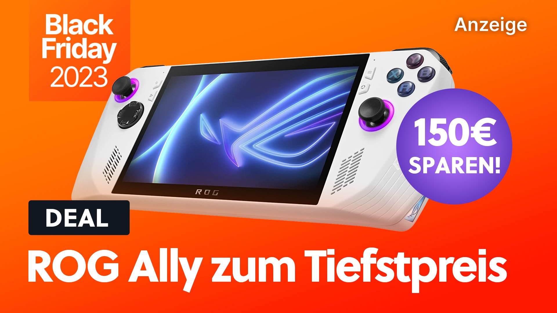 Günstiger gabs das ASUS ROG Ally noch nie! Black-Friday-Angebot auf den ...