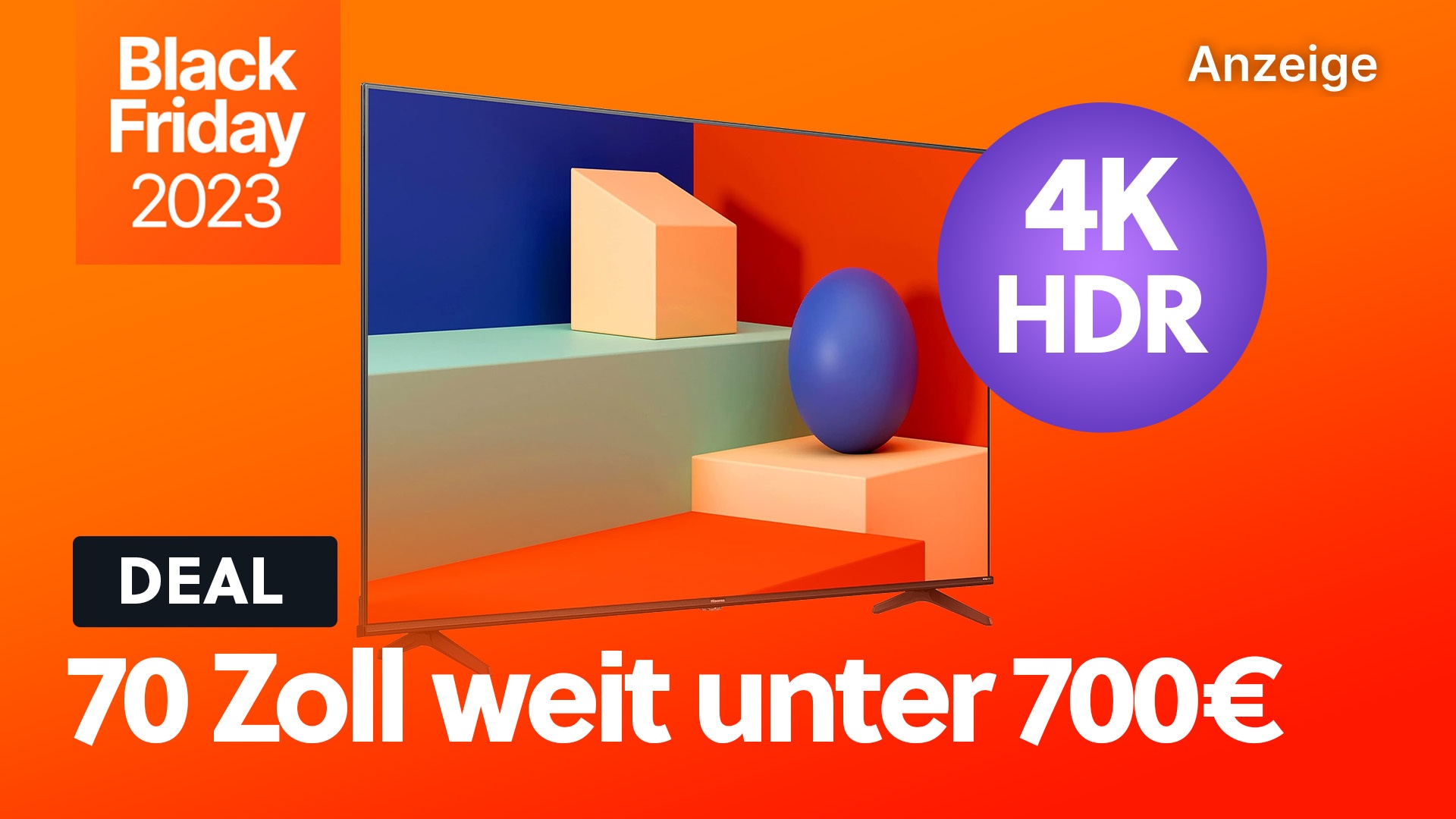 DAS Knaller-Angebot zur Amazon Cyber Week: Diesen riesigen 4K Smart-TV mit Dolby Vision gibt's jetzt unfassbar günstig