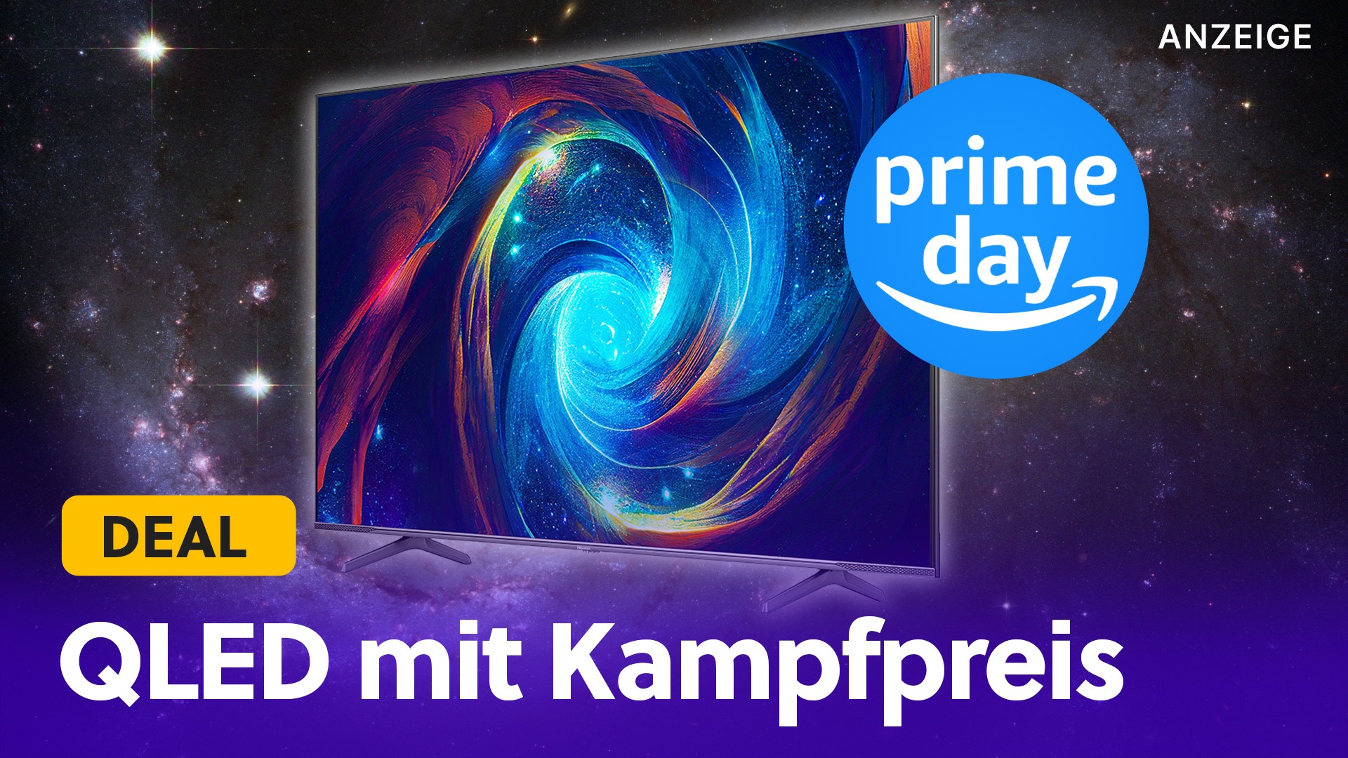Beim Preis dieses 4K QLED SmartTV mit Dolby Vision und Atmos bekommen