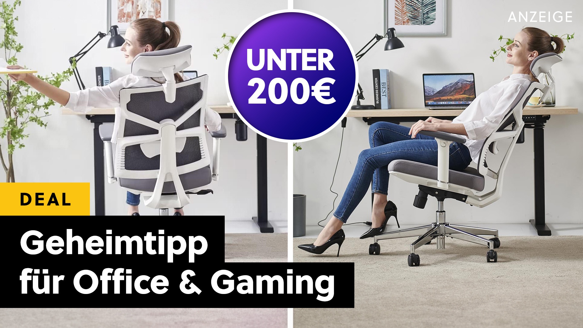Seit Monaten empfehlen wir diesen Bürostuhl für's Homeoffice – Er ist auch die beste Alternative zu einem Gaming-Stuhl!