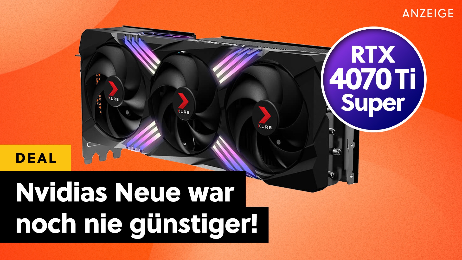 Diese schicke RTX 4070 Ti Super gabs noch nie zuvor so günstig! Bestpreis für Nvidias neue 4K und WQHD-Grafikkarte