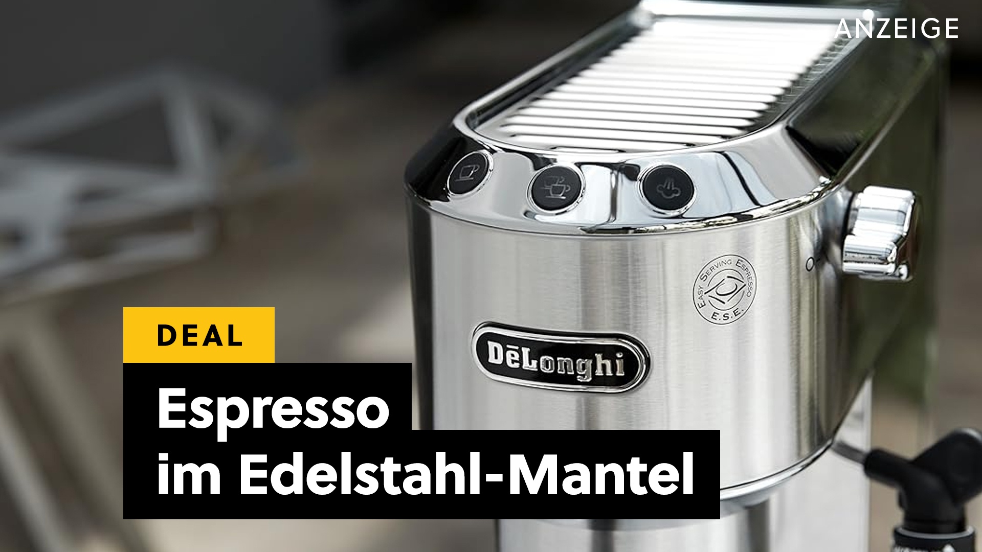 Deals: Weniger als 150€ - Tausende Kaffeegenießer lieben diese Siebträger-Espressomaschine! [Anzeige]