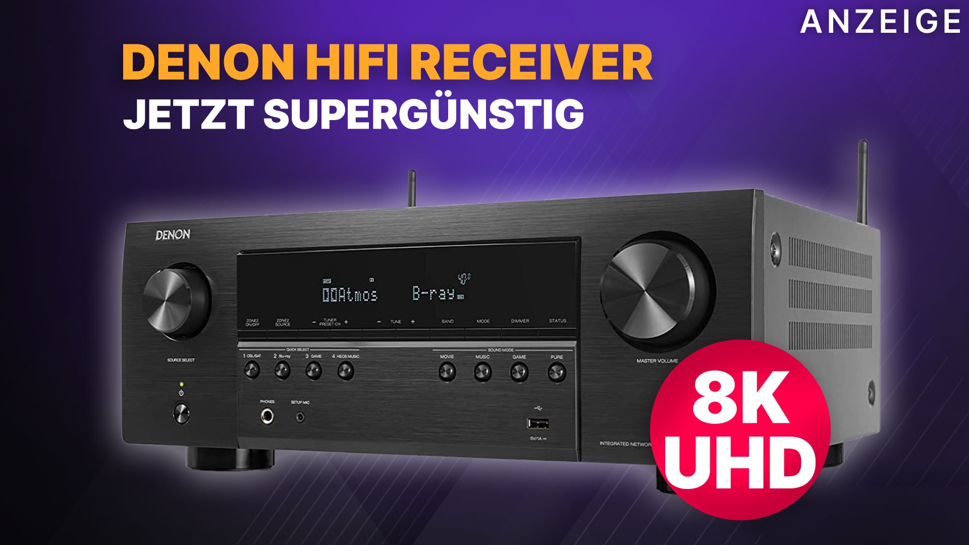 Denon X2800H AVReceiver mit 4K und 120Hz jetzt sogar günstiger als im
