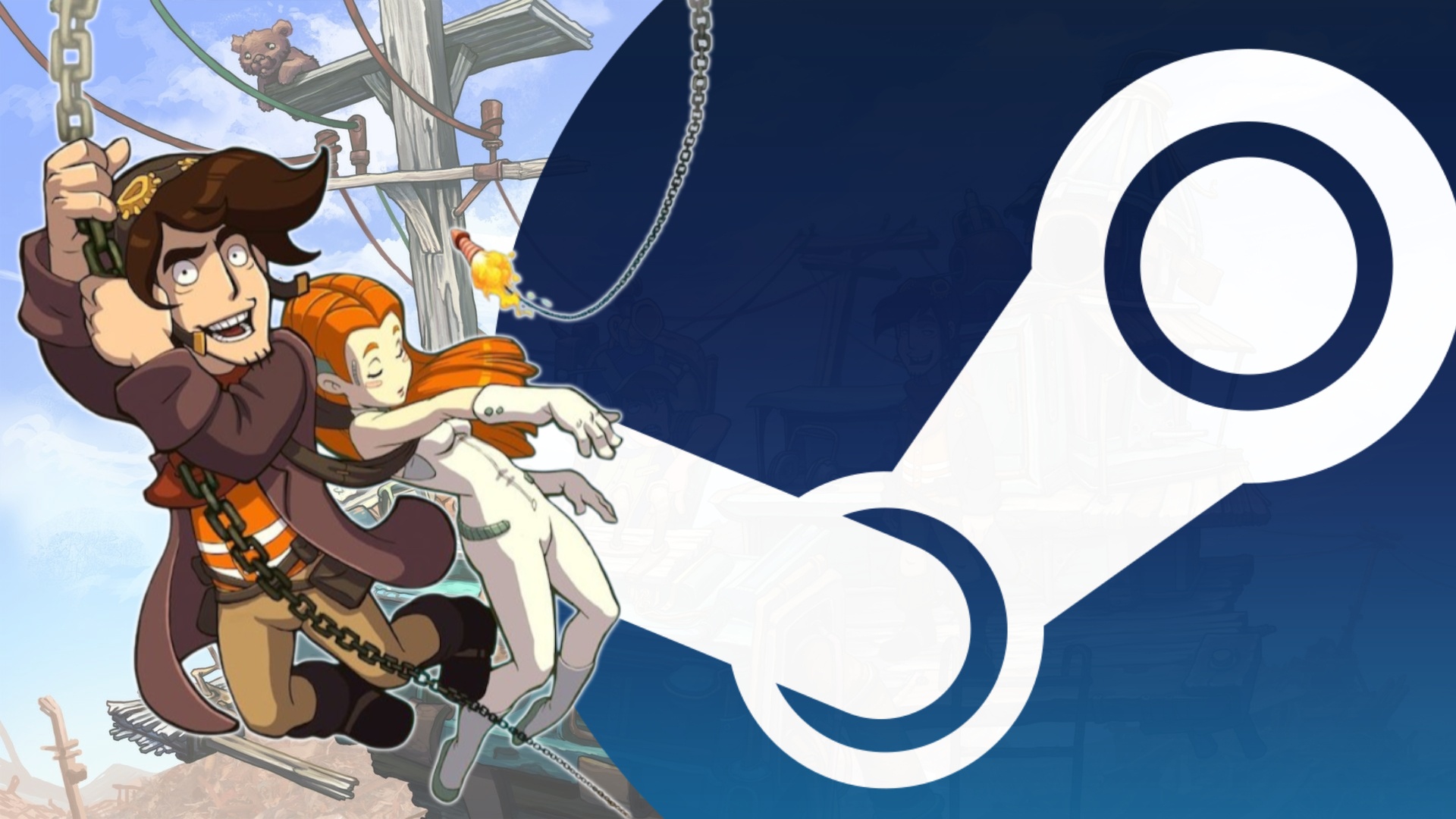 News: Deponia - »Sapperlot. Eine echte Orbit-Elfe!« - Gerade ist bei Steam eins meiner liebsten Spiele aus Deutschland komplett gratis zu haben
