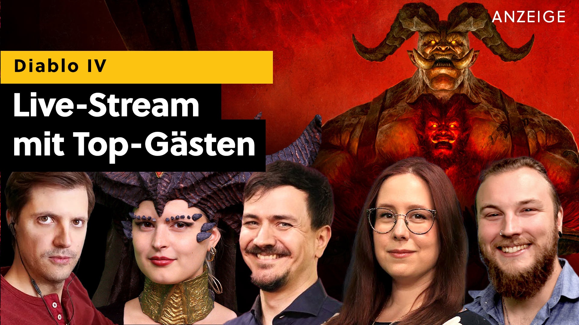 Promotion/Advertorial: Diablo IV - Seid live dabei, wenn wir Saison 12 von Diablo IV zocken! [Anzeige]