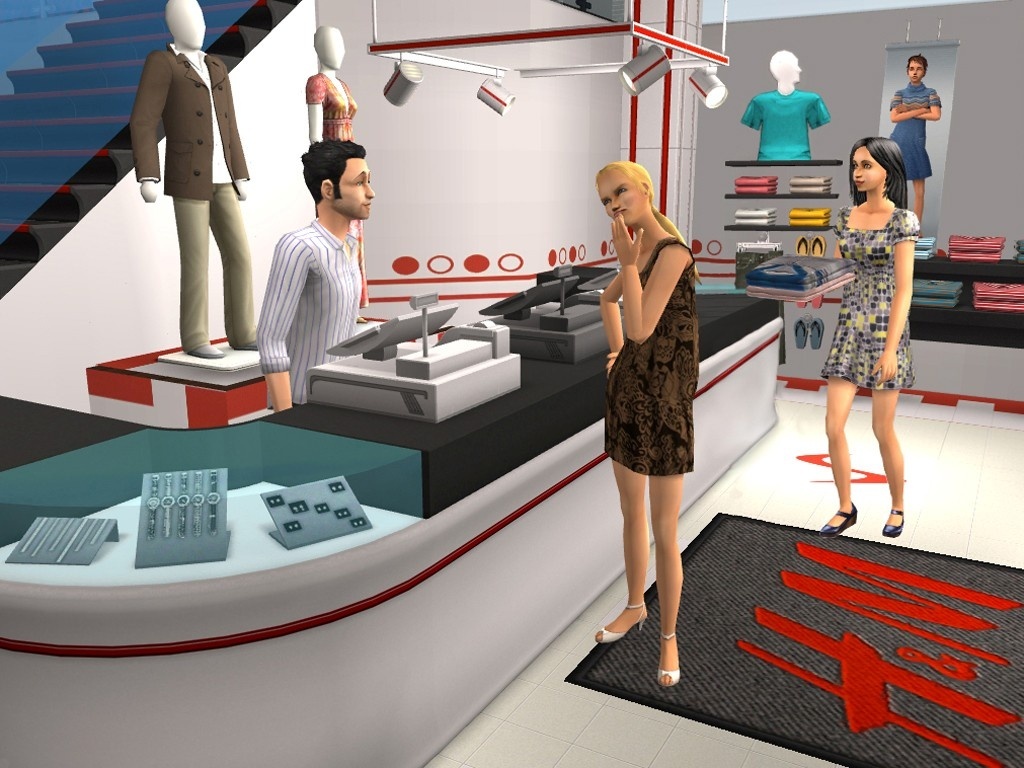 sims 3 h&m