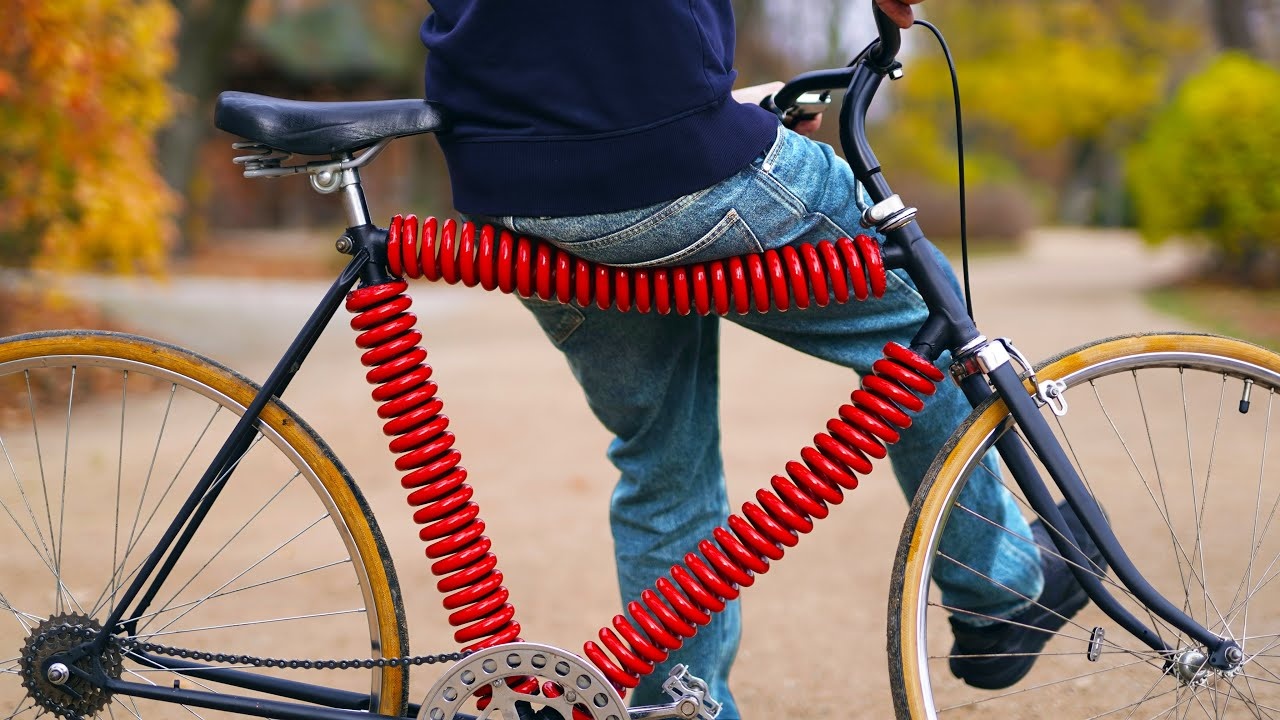 YouTuber baut das vielleicht sinnloseste Fahrrad, das wir je gesehen haben - aber es ist witzig