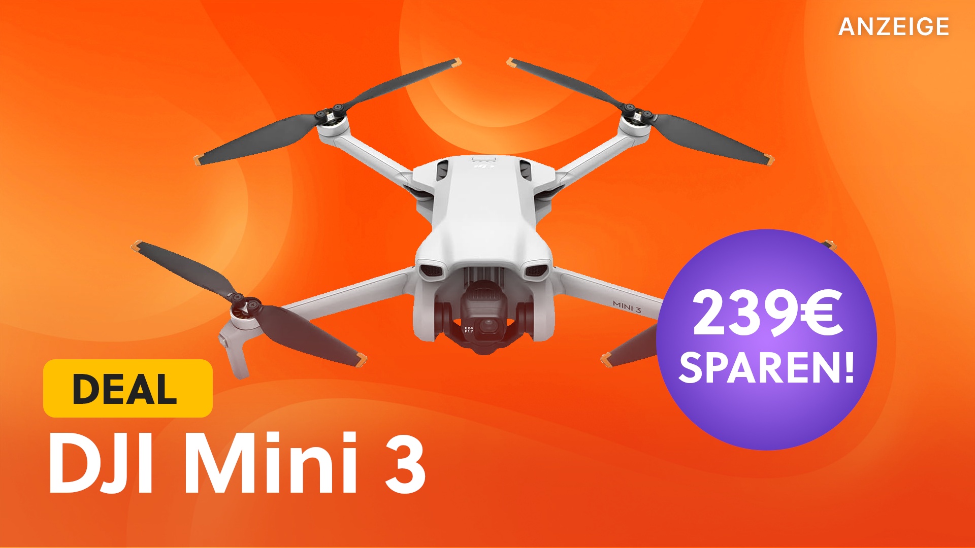 Mit der aktuell günstigen DJI Mini 3 Fly More Combo macht spannende Luftaufnahmen