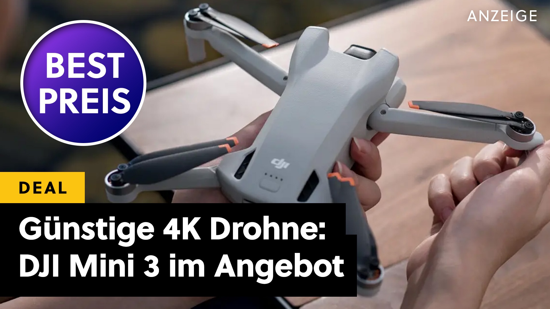 Deals: Ohne Führerschein! - Eine der besten Drohnen ist bei Amazon gerade im Angebot [Anzeige]