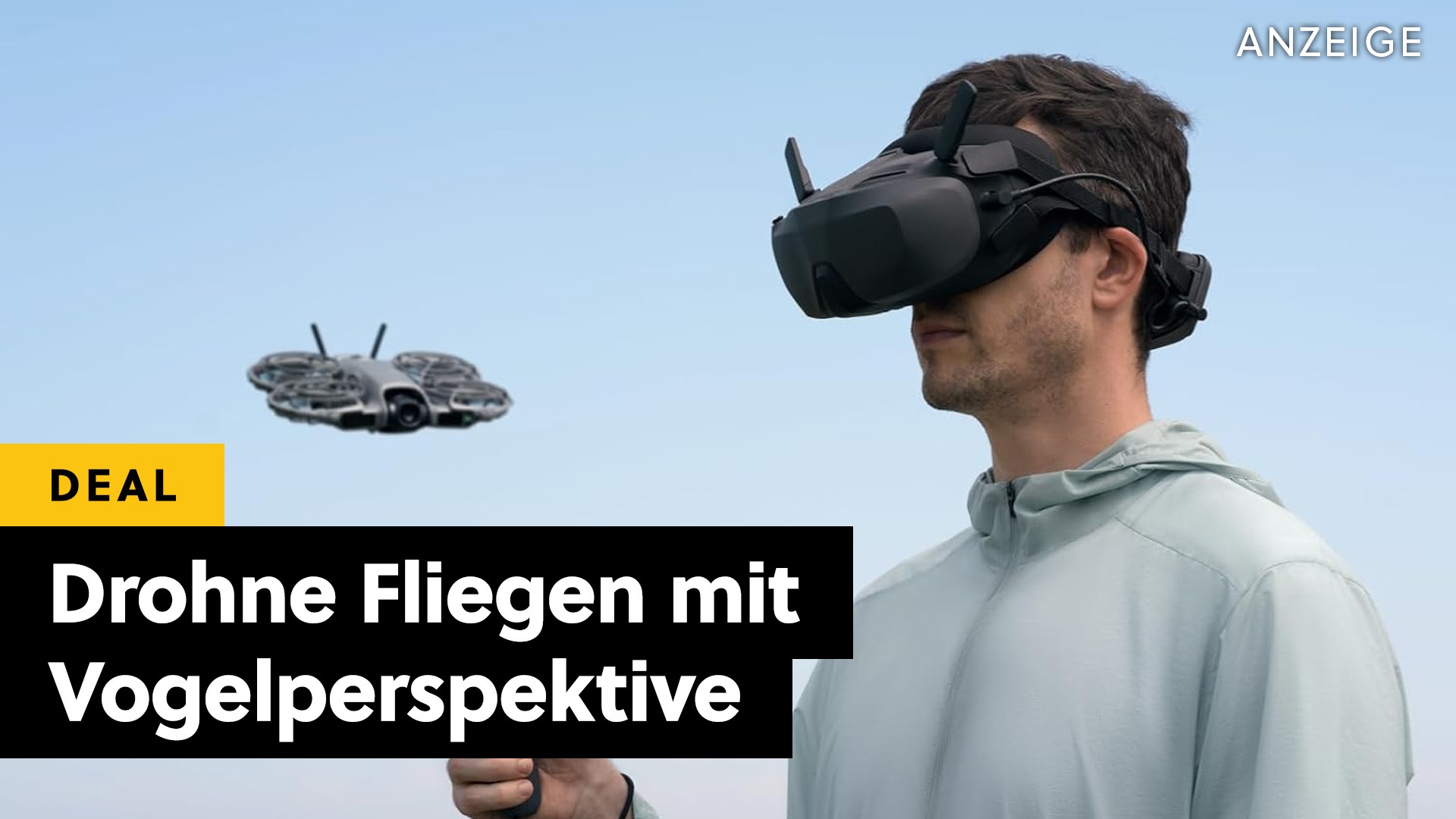 Deals: FPV-Drohne - Dieses Fluggerät versetzt euch in die Vogelperspektive [Anzeige]