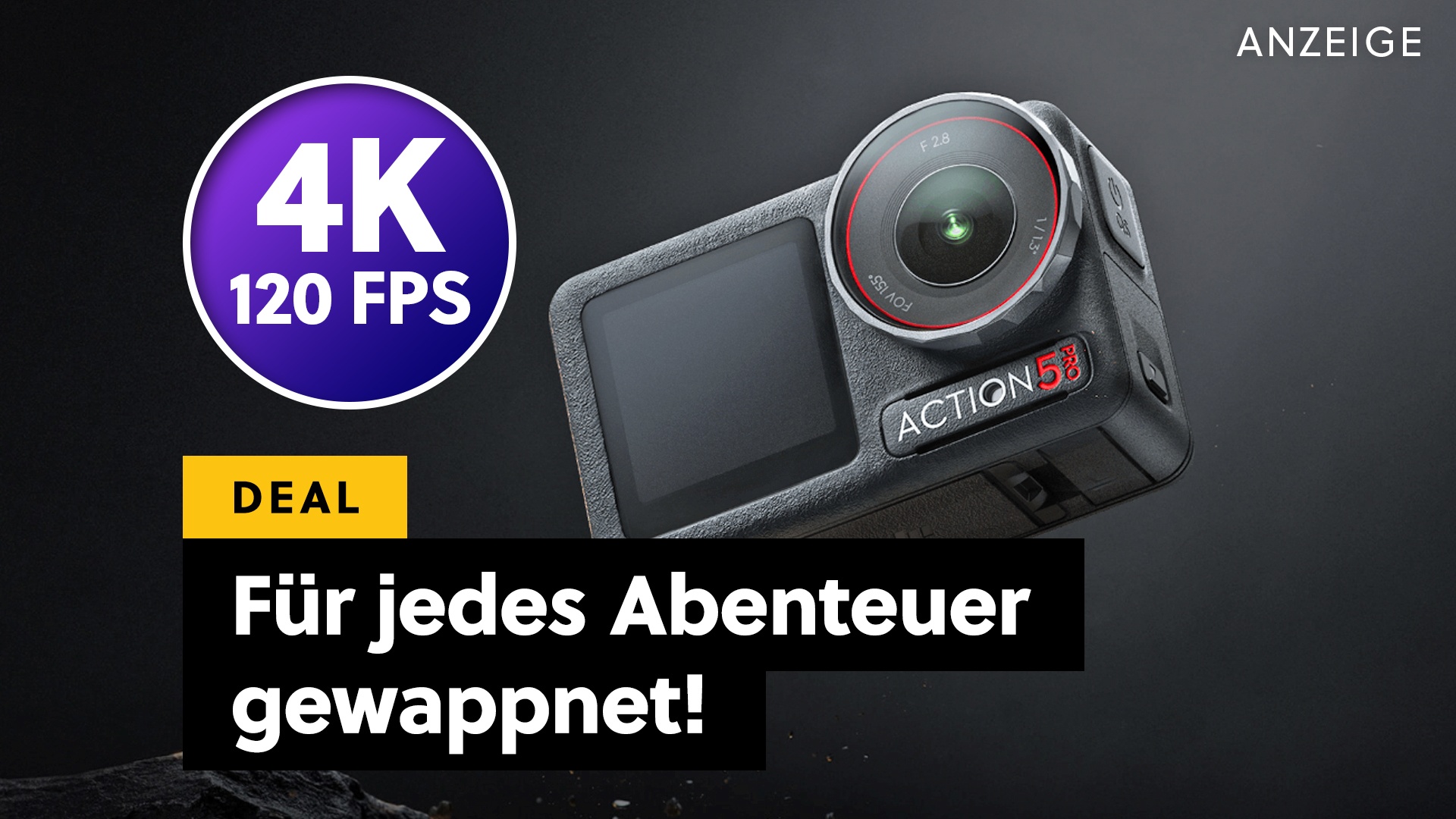 Deals: Nicht nur Drohnen - Mit dieser 4K-Kamera zieht DJI gegen GoPro und Insta360 [Anzeige]