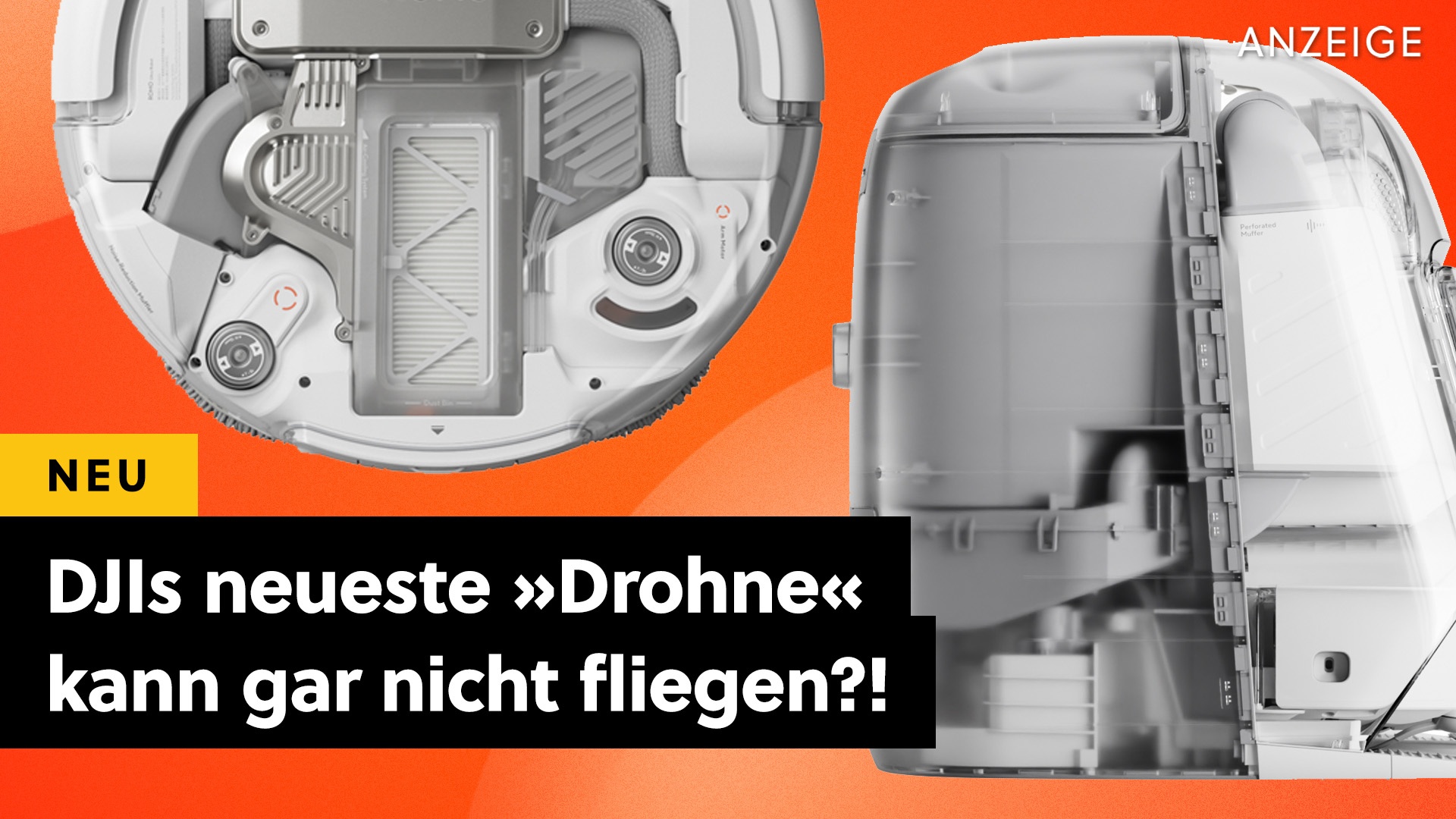 Deals: Neue DJI "Drohne" - Sie fliegt nicht, ist aber trotzdem echt knorke! [Anzeige]