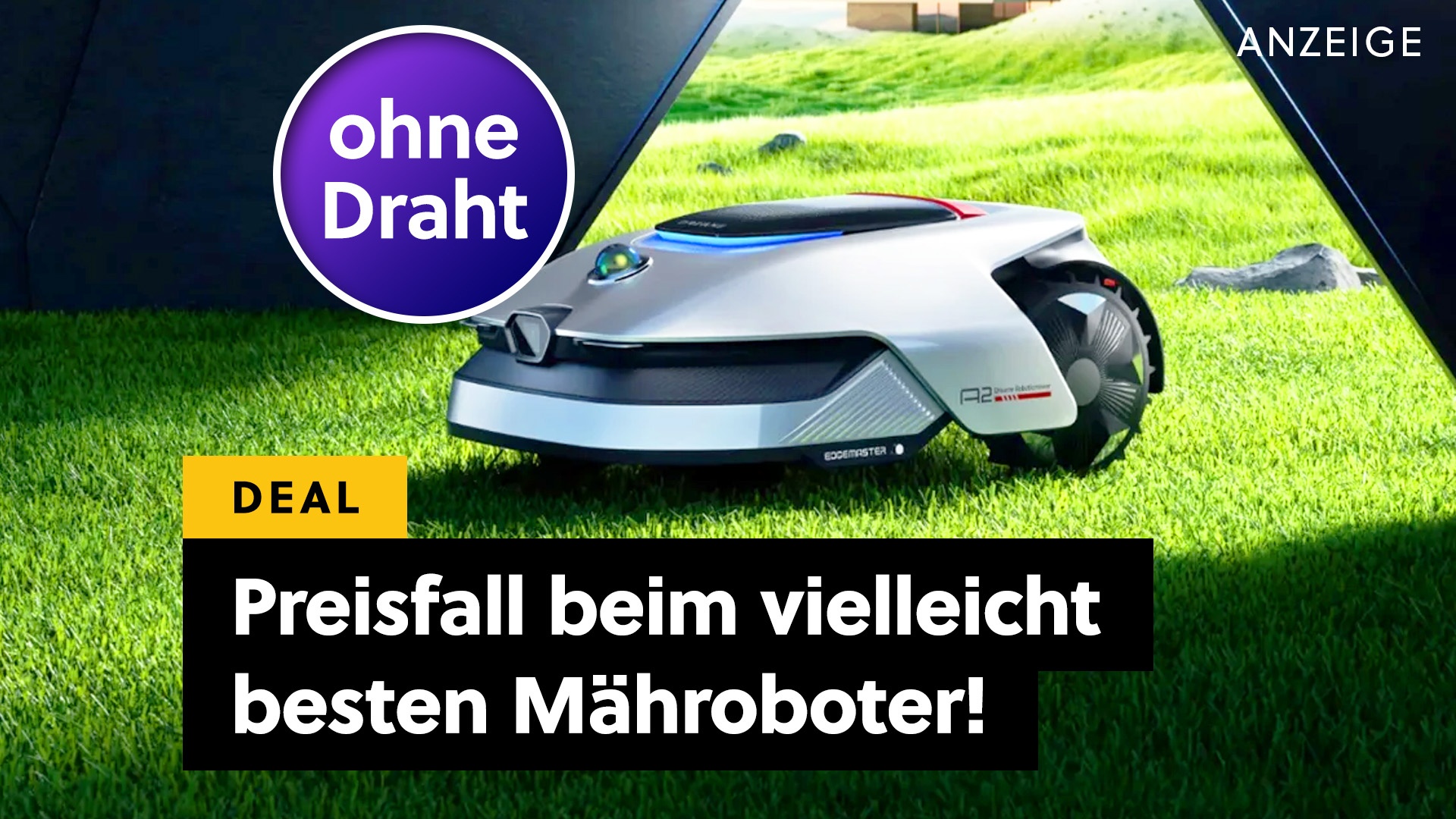 Der König im Preis gefallen? Der vielleicht beste Mähroboter ohne Draht auf dem Markt ist jetzt günstiger - das kann er alles