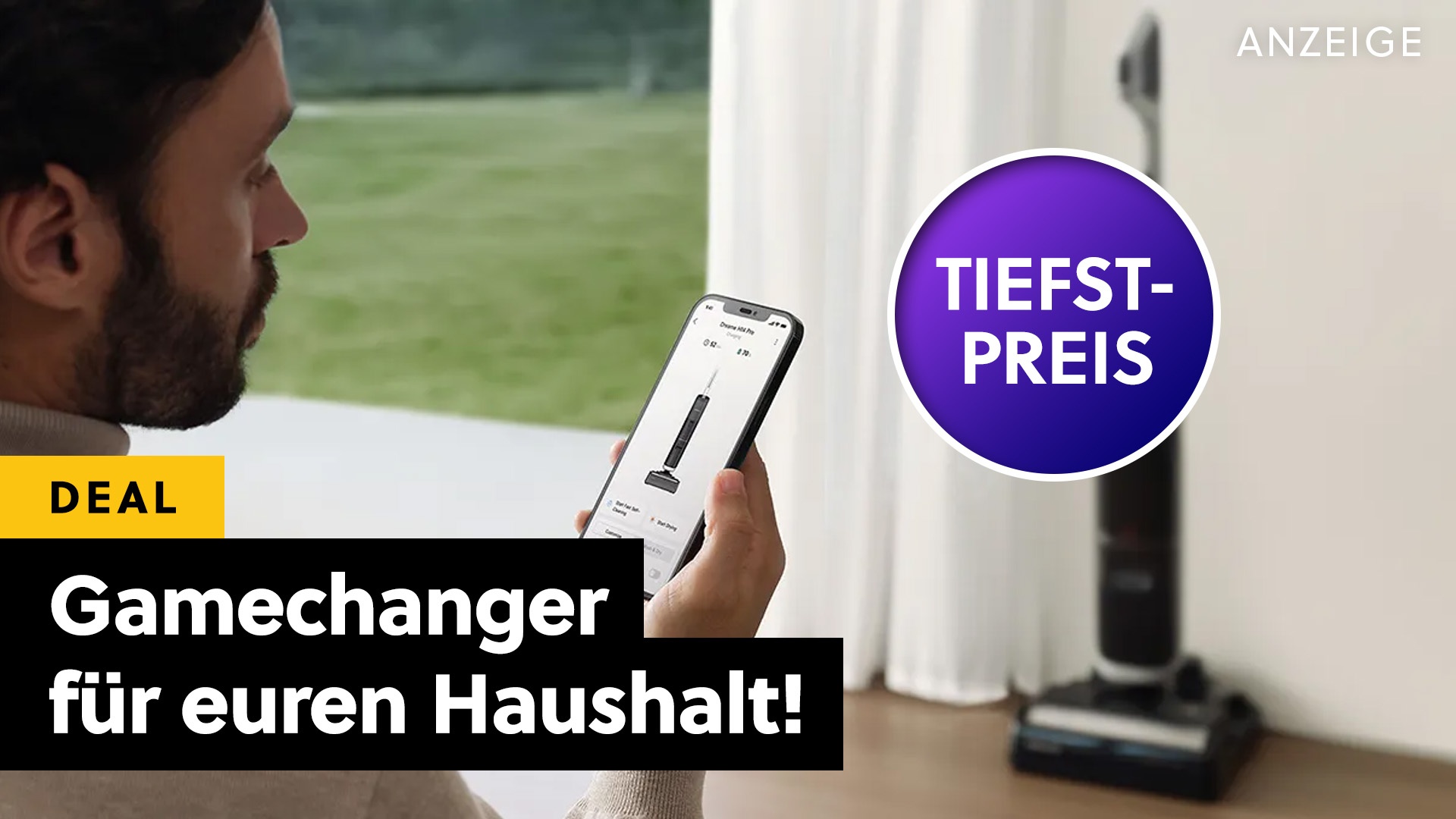 Vom Putzmuffel zum Meister Proper: Dieser geniale Saugwischer zum Bestpreis ist das beste Weihnachtsgeschenk 2024!