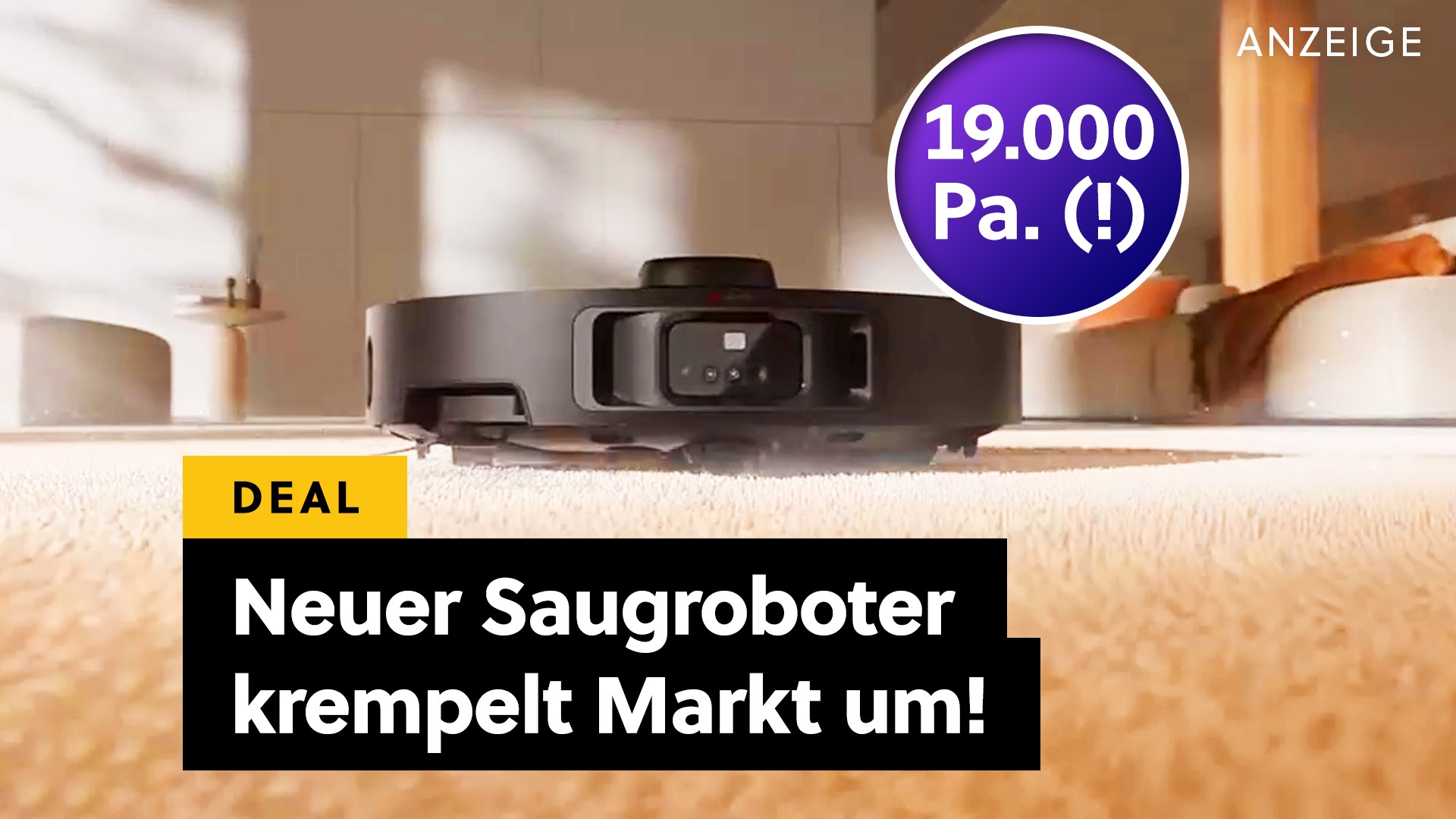 Deals: Neuer Saugroboter-Hammer - Brutale Leistung, super Ausstattung - und das so günstig? [Anzeige]