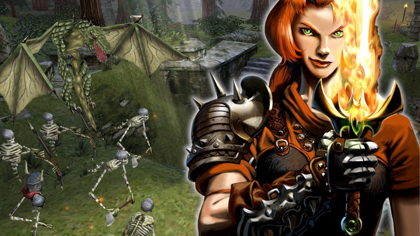 Plus - Special: Dungeon Siege - Ein spektakuläres Rollenspiel hat 2002 die Messlatte für Open Worlds höher gesetzt, obwohl es lineare Levels hatte