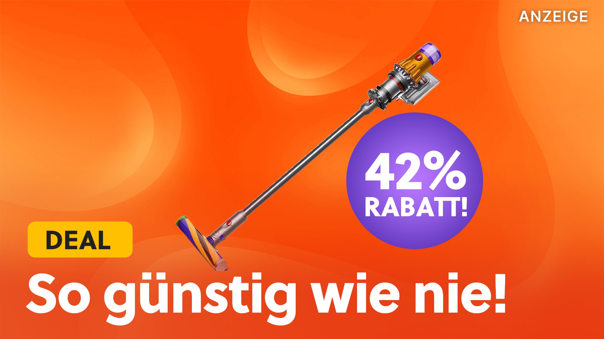 Einer der besten Dyson Akkustaubsauger sieht sogar mehr als ihr - und ist jetzt günstig wie noch nie!