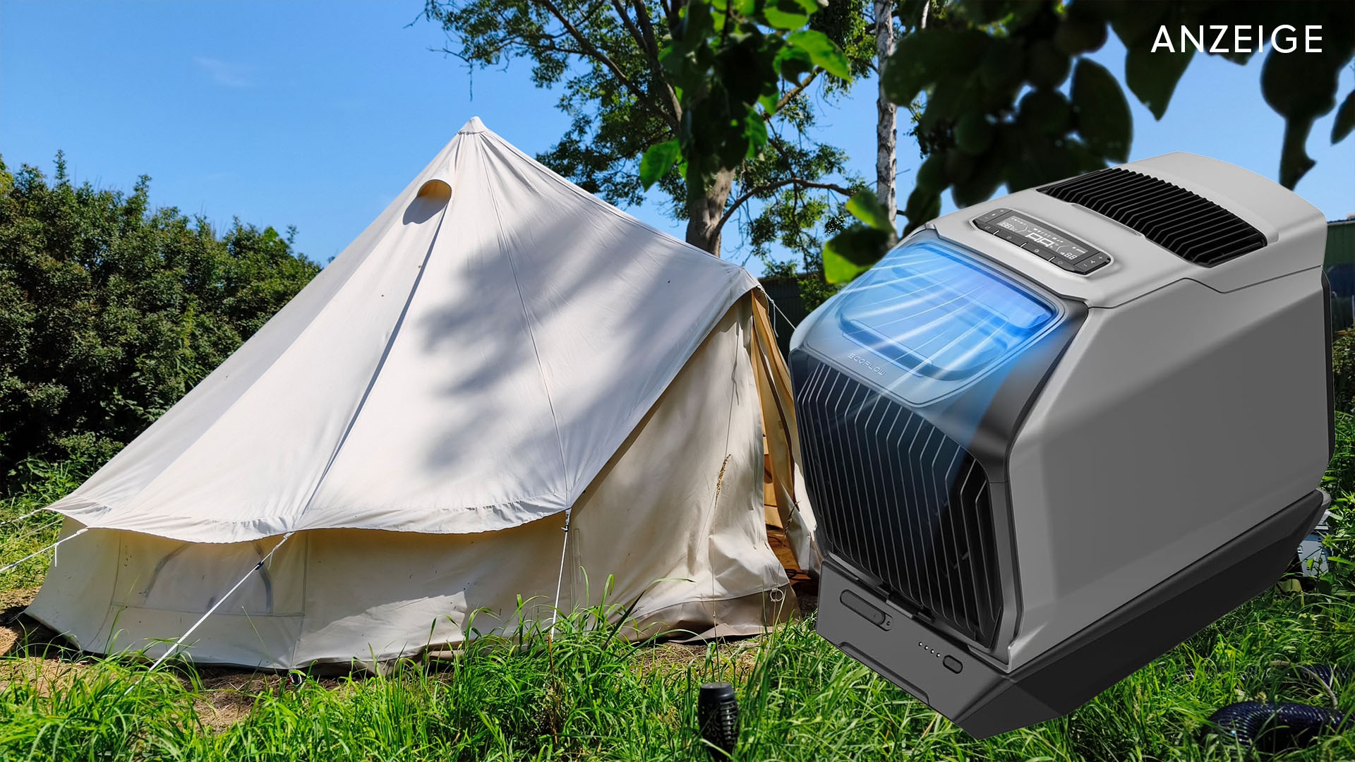 Ecoflow Wave 3 - Diese mobile Klimaanlage rettet mir die Nächte – jetzt liegt sie 100 Euro unter Preisvergleich [Anzeige]