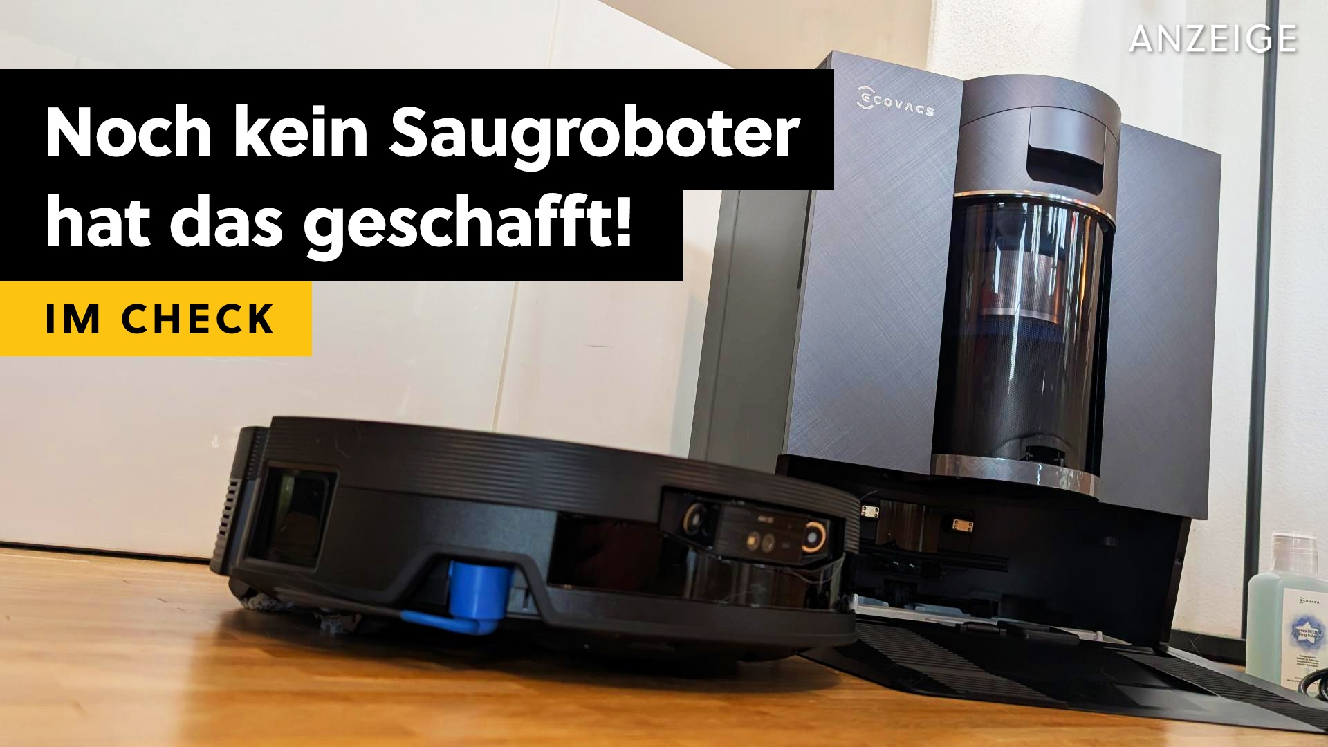 Neuer Saugroboter-King? - Ich habe noch nie so einen Saugroboter ausprobiert! [Anzeige]