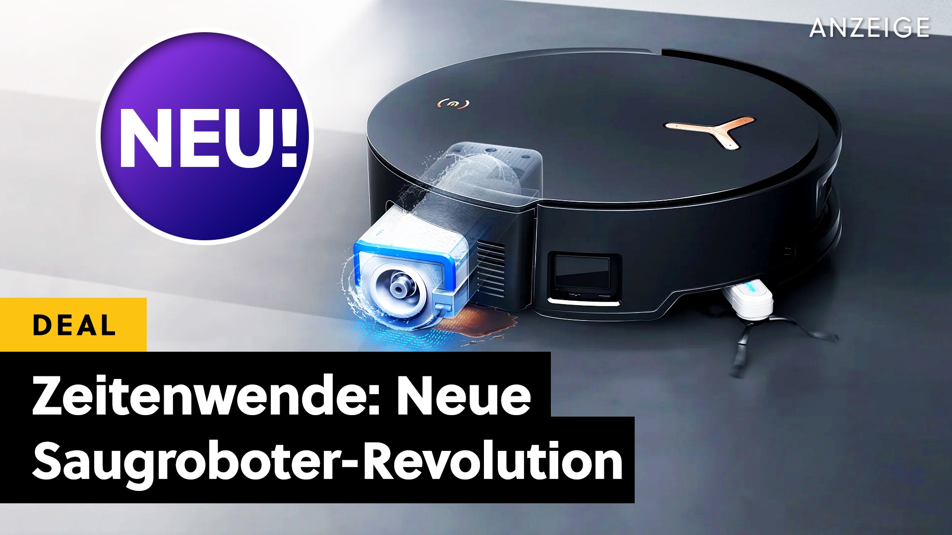 Deals: Saugroboter-Revolution - Noch kein Saugroboter hat so gut gewischt - ich bin begeistert! [Anzeige]