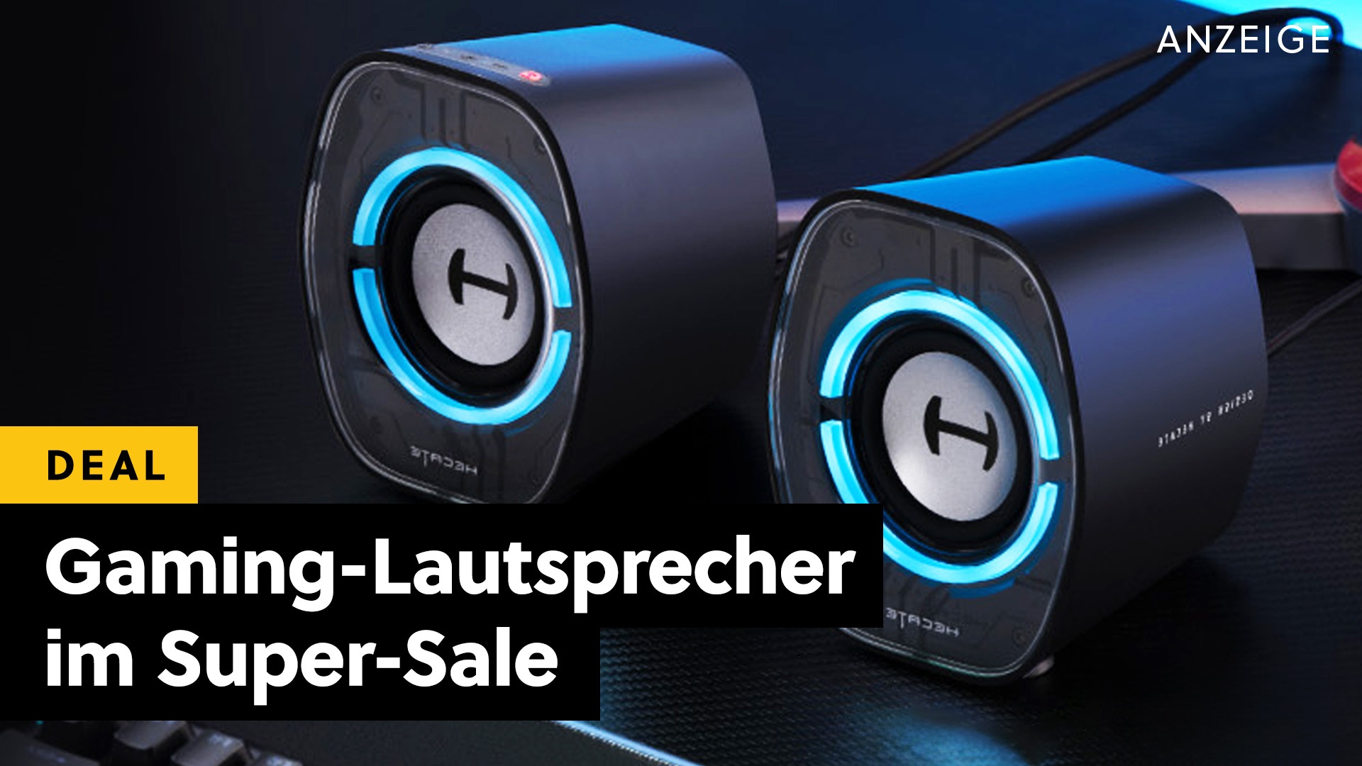 Deals: Lautsprecher - PC-Boxen mit RGB jetzt lächerlich günstig sichern [Anzeige]