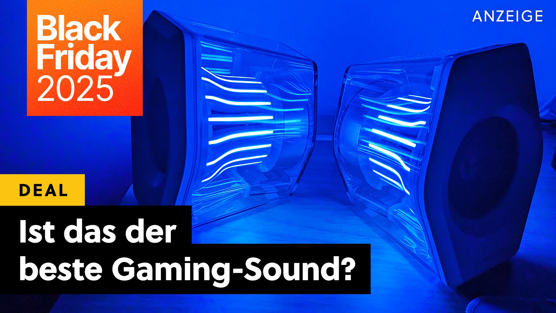 Deals: Gaming-Lautsprecher - Dieser Sound speziell fürs Zocken ist bahnbrechend gut [Anzeige]