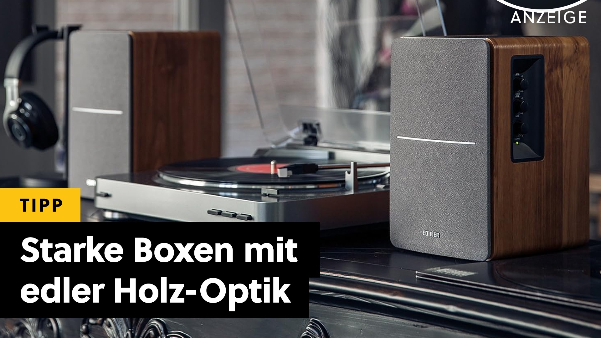 Deals: Holz-Optik und Hammer-Soun - Lautsprecher-Geheimtipp jetzt supergünstig bei Amazon! [Anzeige]