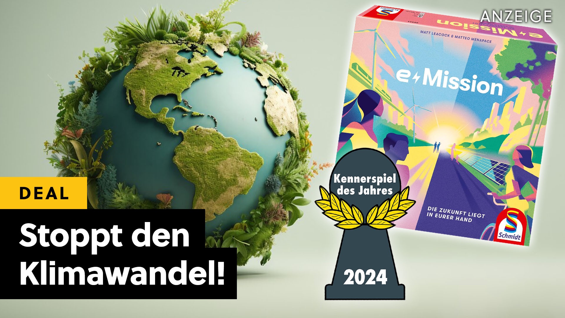 Das Kennerspiel des Jahres 2024 lässt euch den Planeten retten: Sichert euch das Brettspiel mit riesigem Rabatt!