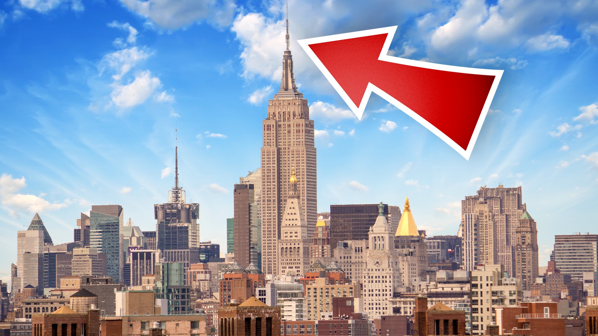 Megakonstruktionen - Ein 85 Jahre altes Bild des Empire State Buildings zeigt, was es eigentlich hätte werden sollen