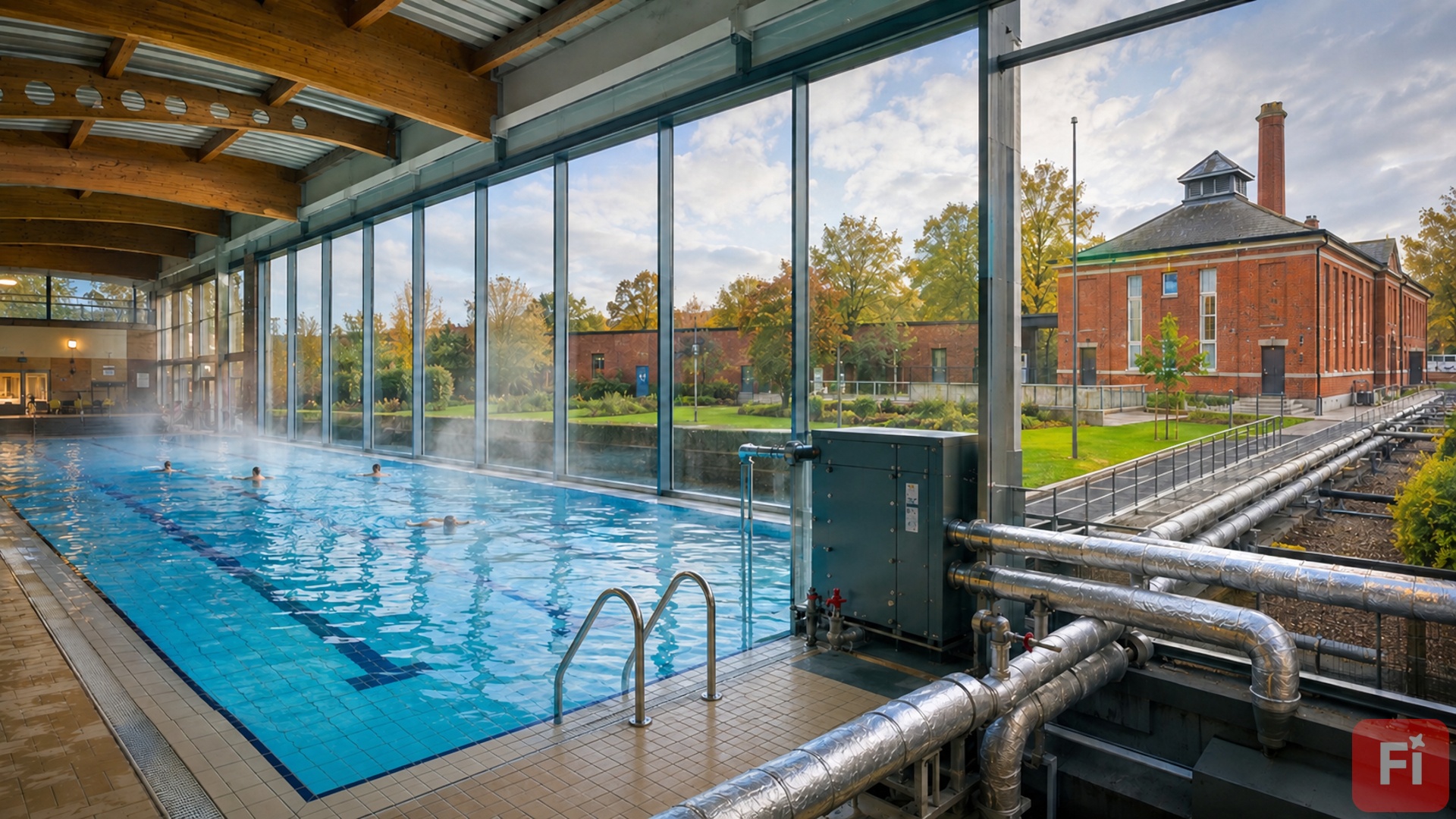 Special: Energie - In England wird ein Schwimmbad mit Wärme aus einem Krematorium beheizt – warum das weniger makaber ist, als es klingt