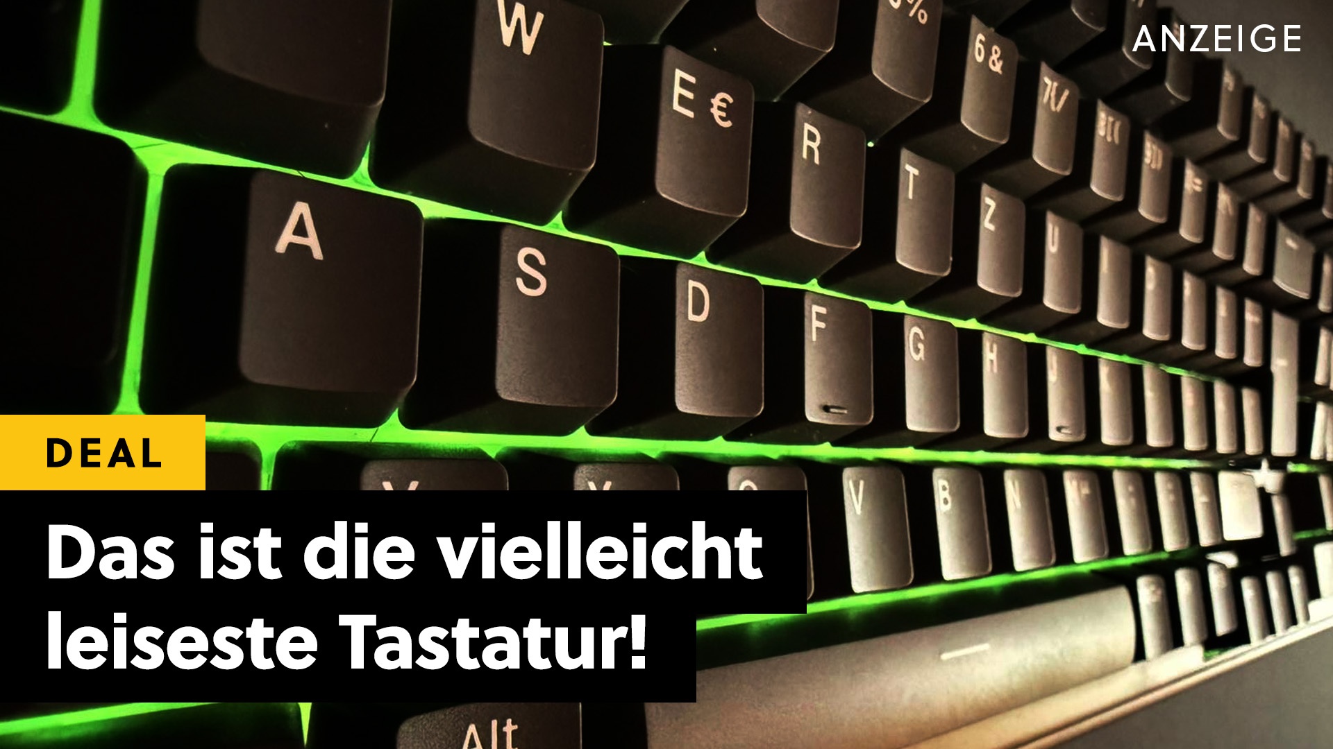 Tastatur - Das ist das leiseste Modell, das ich je hatte! [Anzeige]
