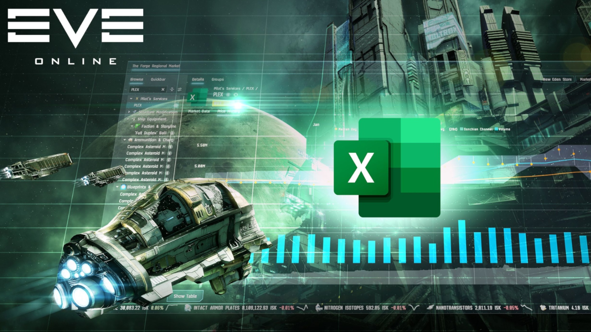 #Die Weltraum-Simulation Eve Online ist so komplex, dass Excel jetzt offiziell Teil des Spiels wird