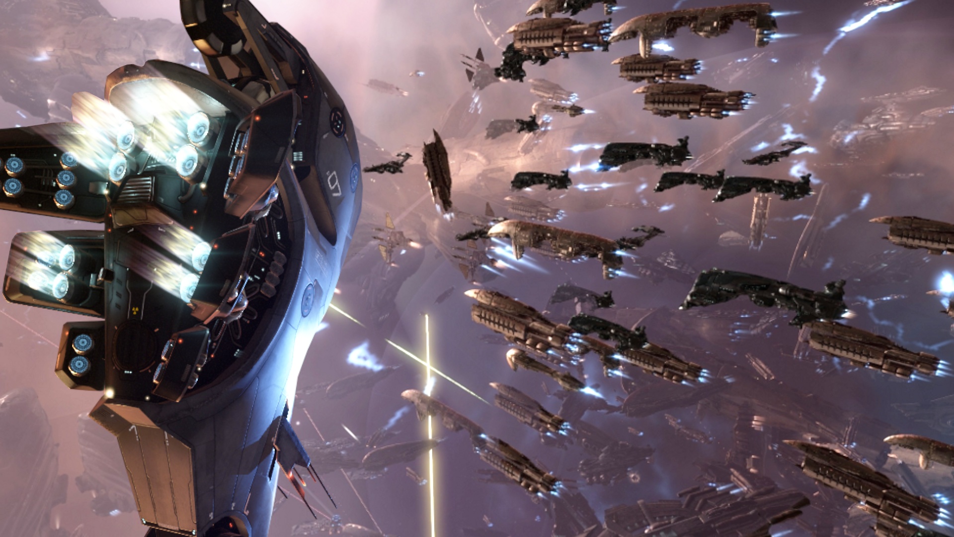 #Monströse Raumschiffschlacht: 3.500 Spieler bekriegen sich, weil sie nichts besseres zu tun haben