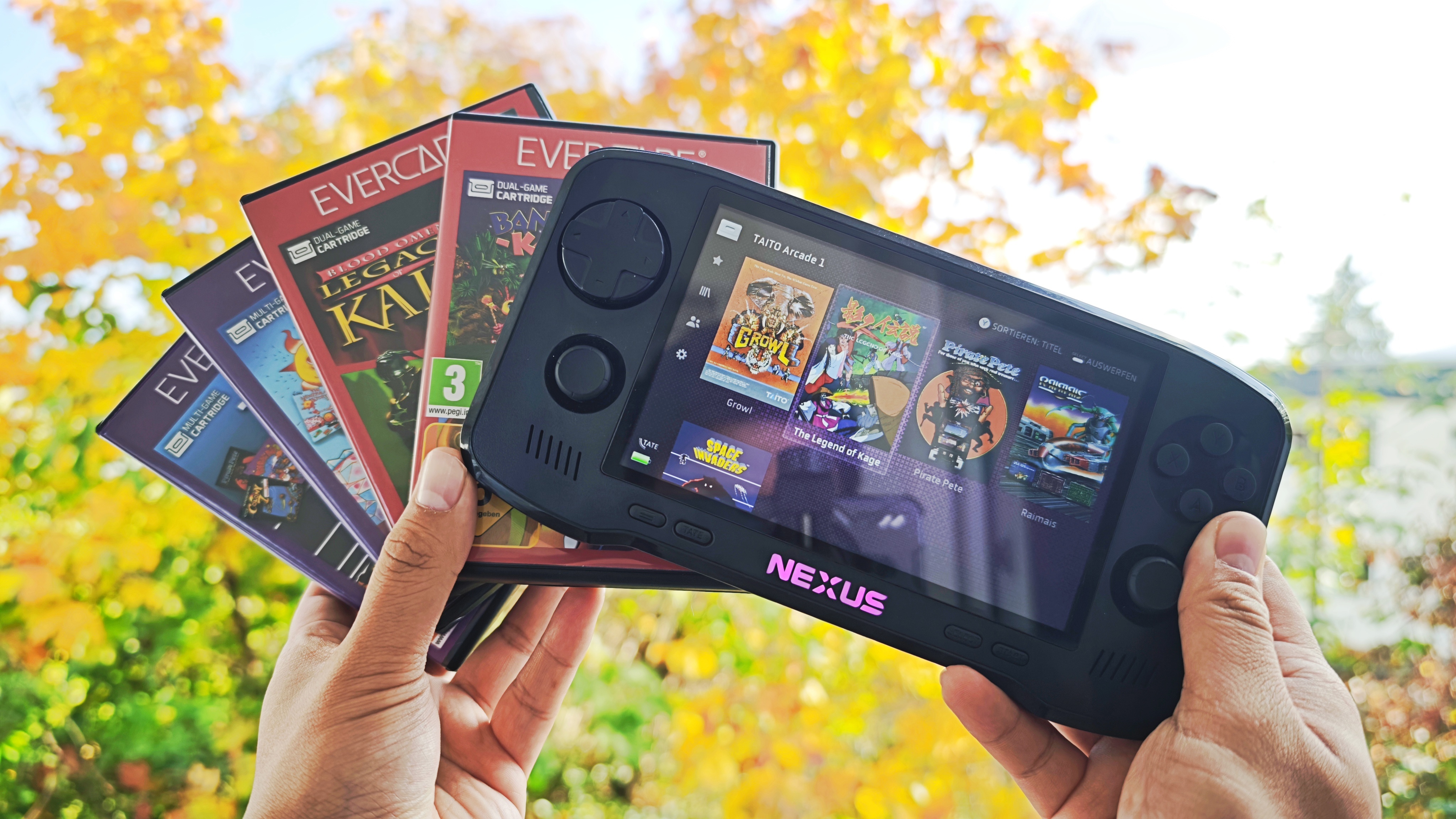 Test: Handhelds - Evercade Nexus im Test: Dieser Handheld wirkt wie aus der Zeit gefallen, aber genau das macht ihn so erfrischend *