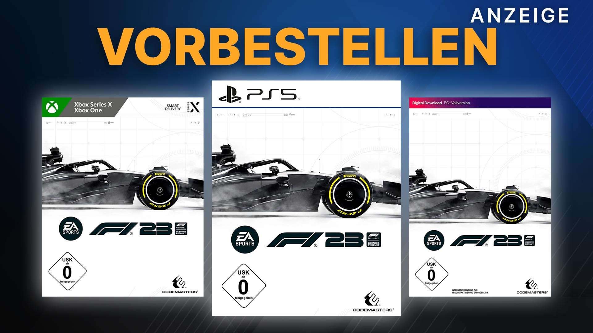 F1 23 vorbestellen: Wer Weltmeister wird, bestimmt ihr auf PS5, PS4, PC und  Xbox