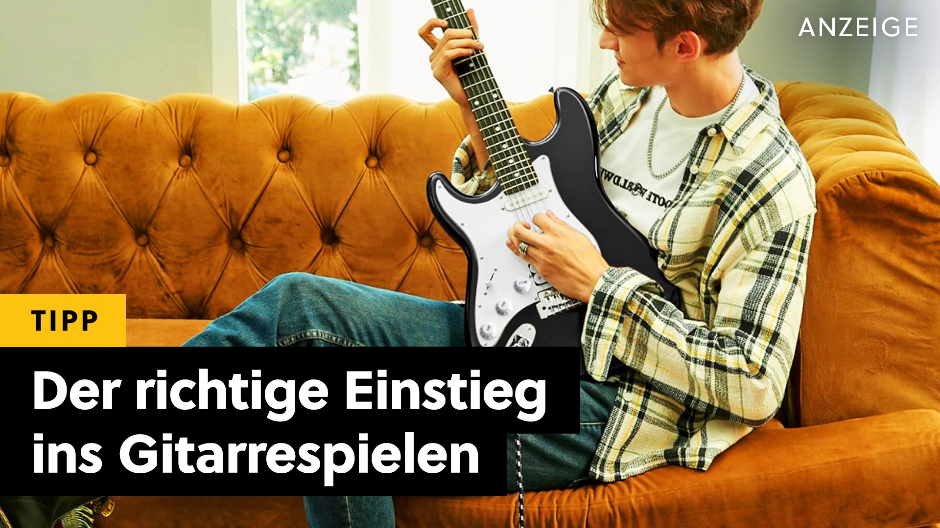Gitarrenheld werden - Der Einstieg ins Gitarrespielen war nie so einfach und günstig – meine Tipps [Anzeige]
