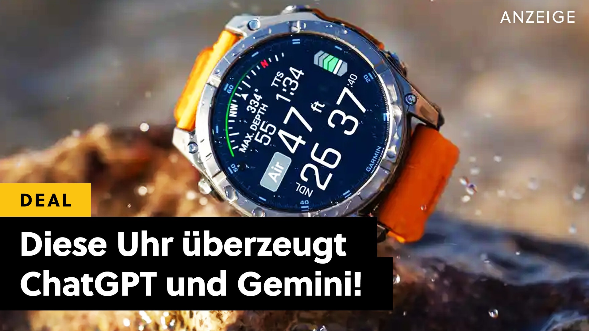 Smartwatch - Die wahrscheinlich beste Garmin Smartwatch gibt es gerade zum Hammerpreis! [Anzeige]v