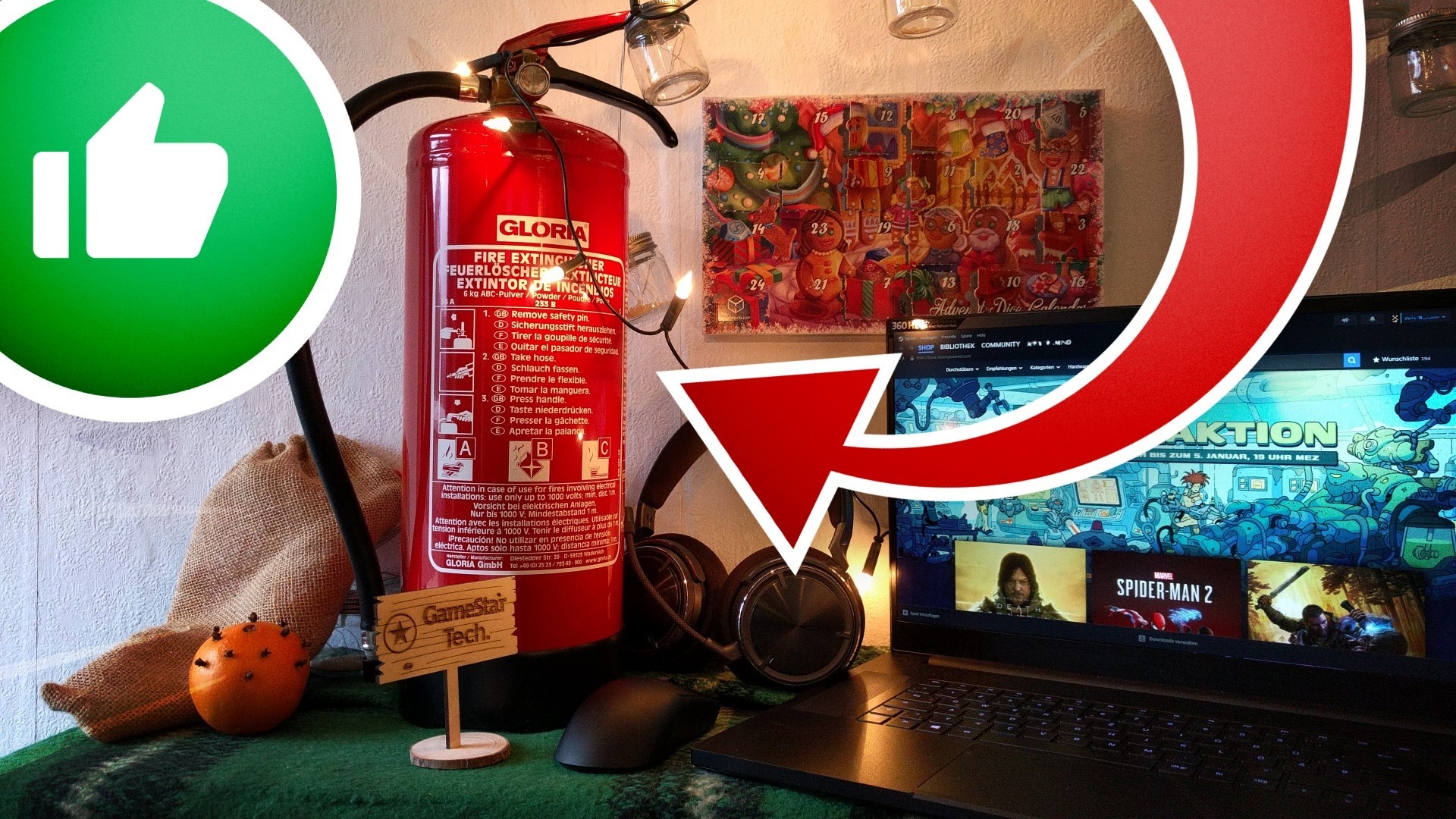Special: Feuerlöscher - Ich habe mit meiner Feuerwehr über explodierende Feuerlöscher geredet und eine Eselsbrücke bekommen, die im Notfall Leben rettet